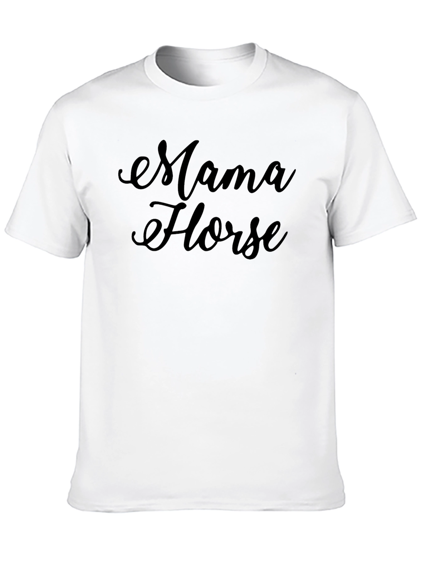 Mama Horse Black T-Shirt