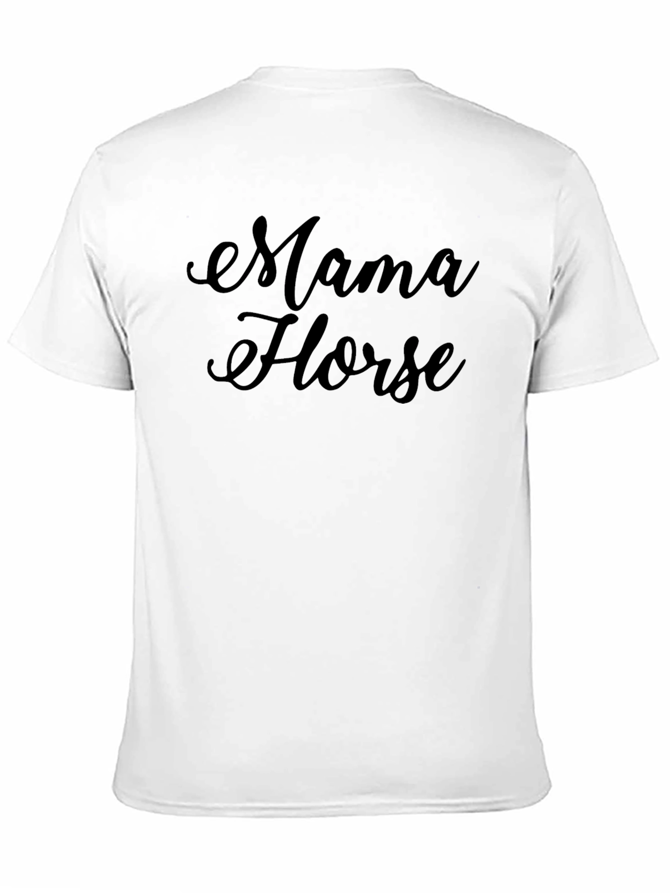 Mama Horse Black T-Shirt