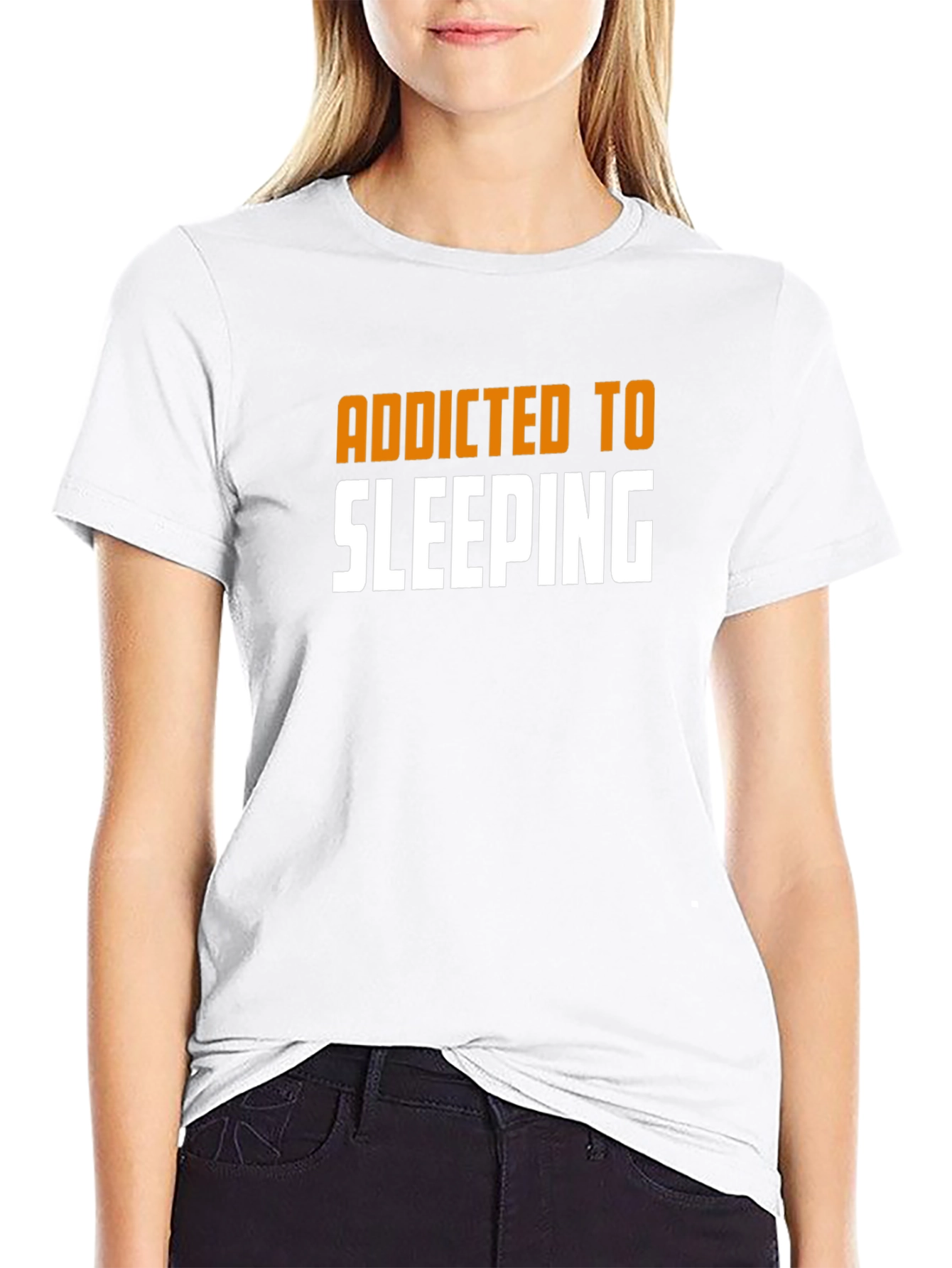 Addicted to Sleeping T-Shirt - Funny Novelty Tee
