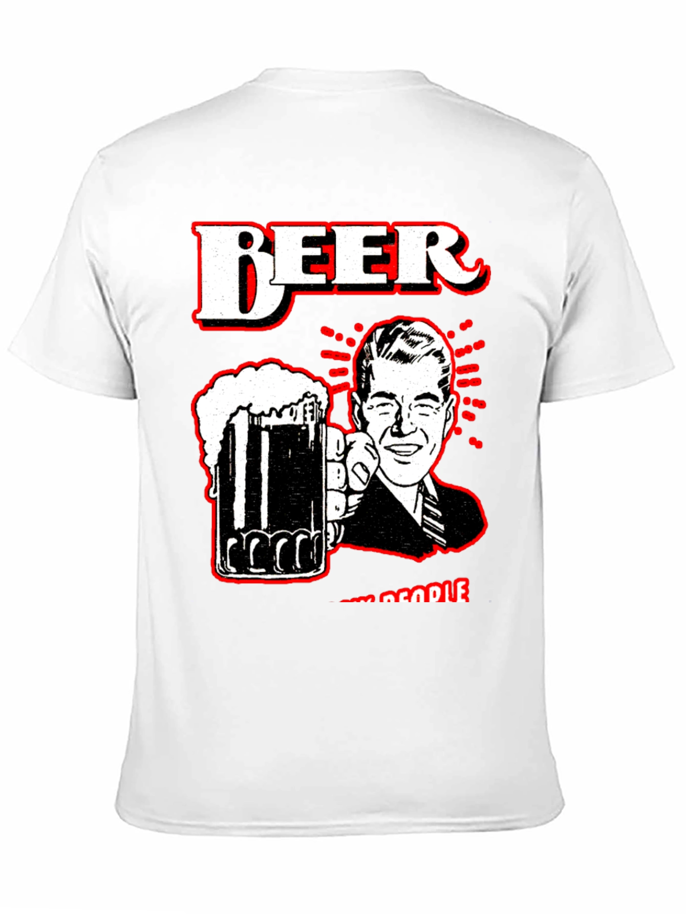 Retro Beer Lovers T-Shirt - Cheers!