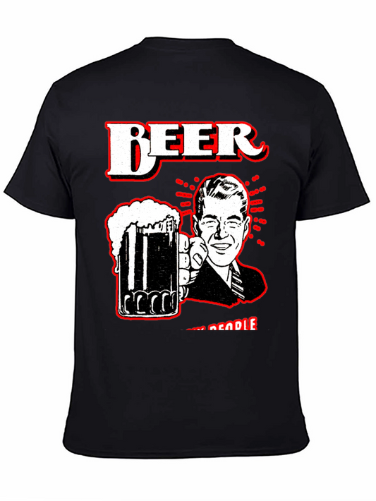 Retro Beer Lovers T-Shirt - Cheers!