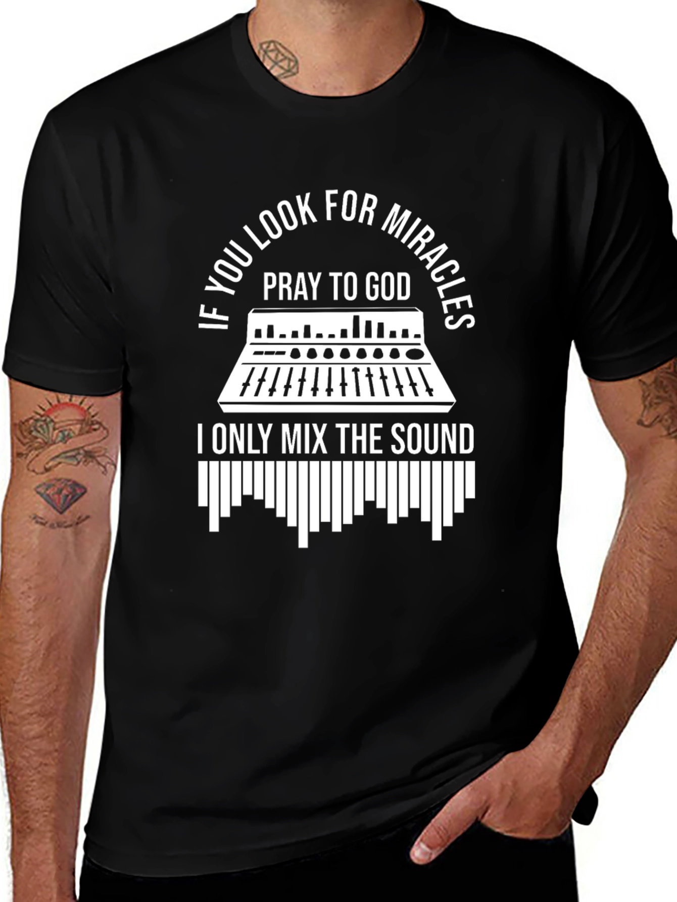 Mix the Sound Graphic T-Shirt