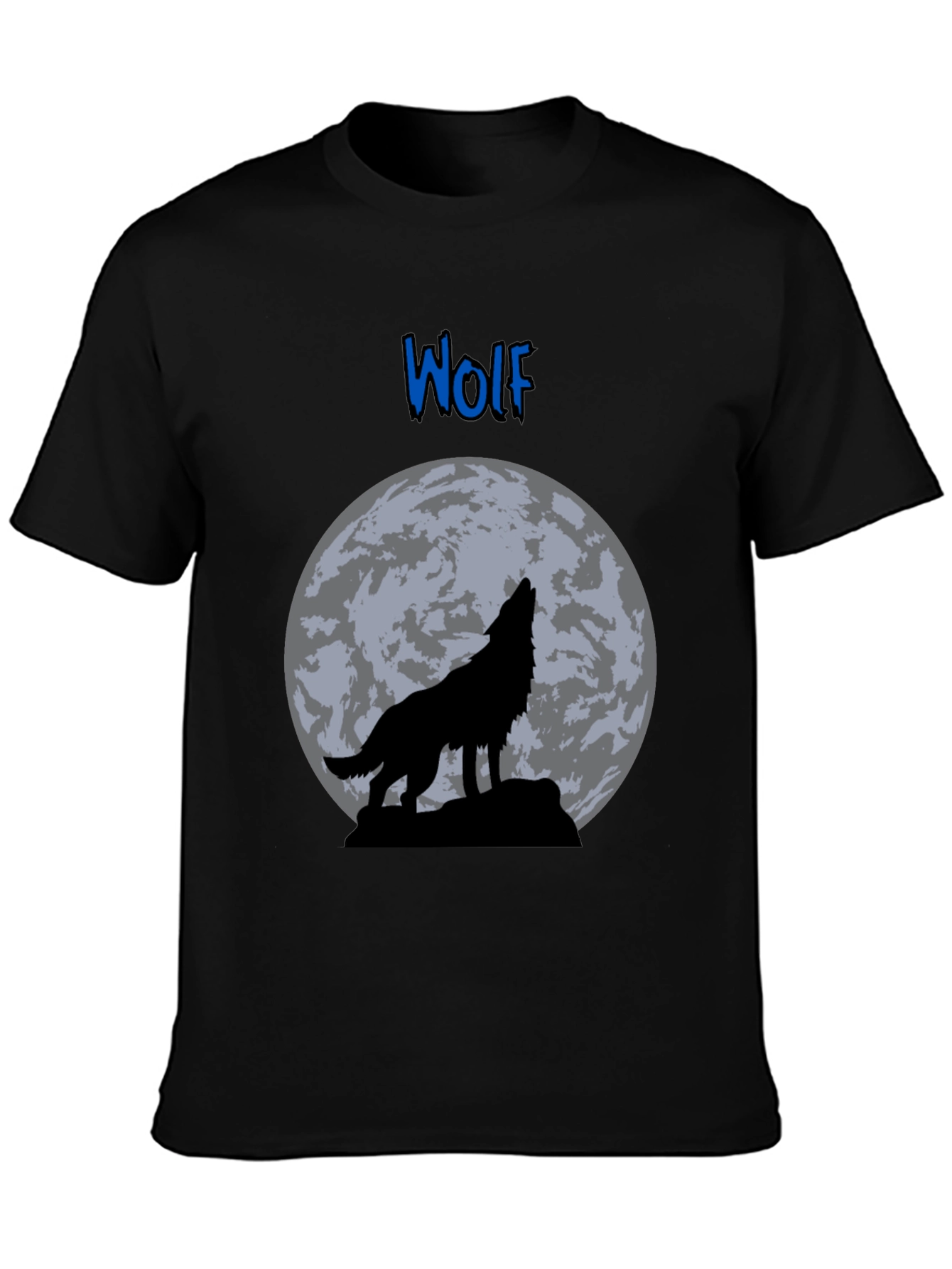 Wolf Moon Graphic T-Shirt