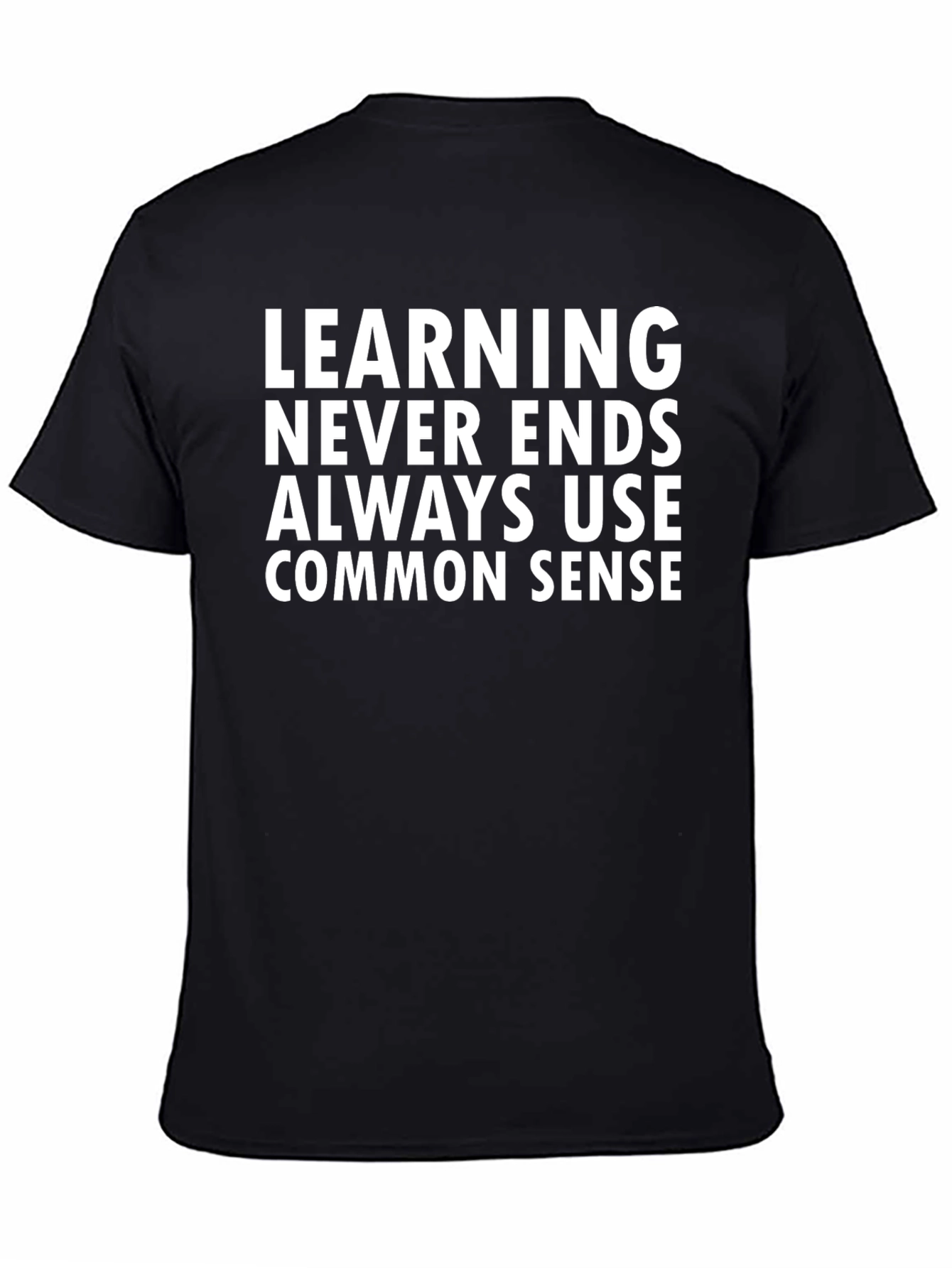 Learning Never Ends Graphic Tee