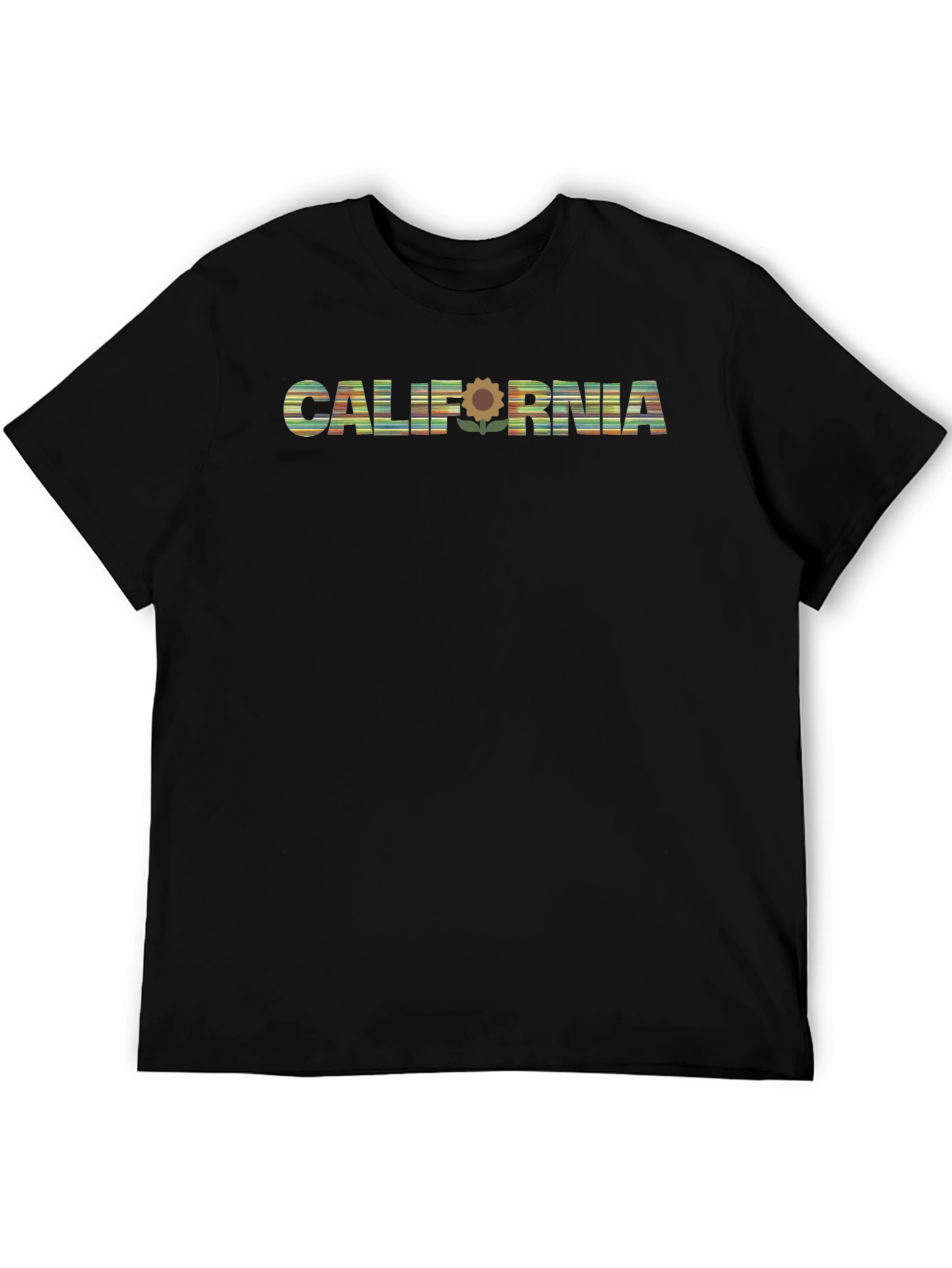 California Sunflower Graphic T-Shirt