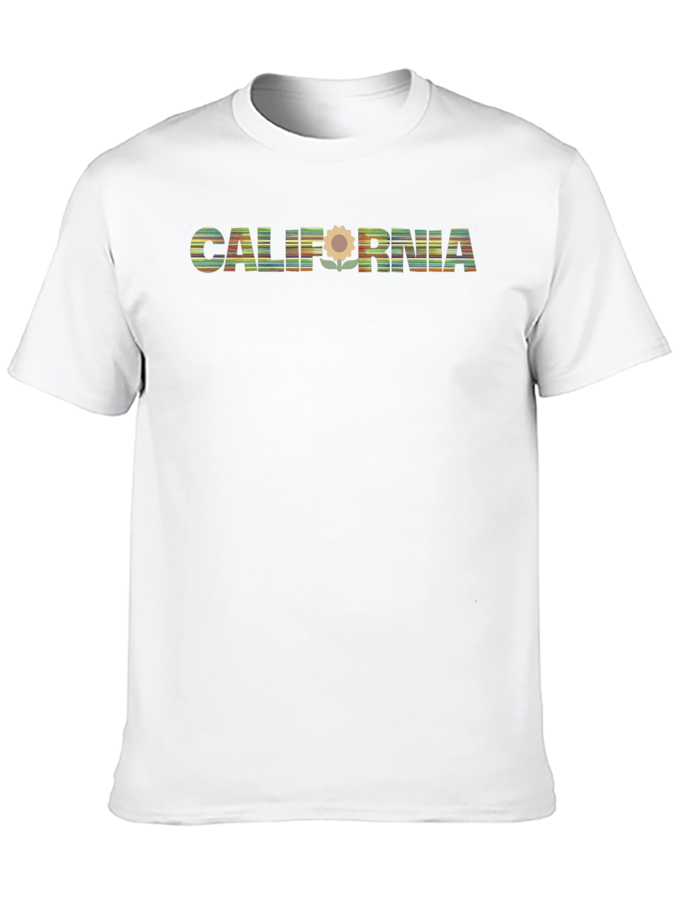 California Sunflower Graphic T-Shirt
