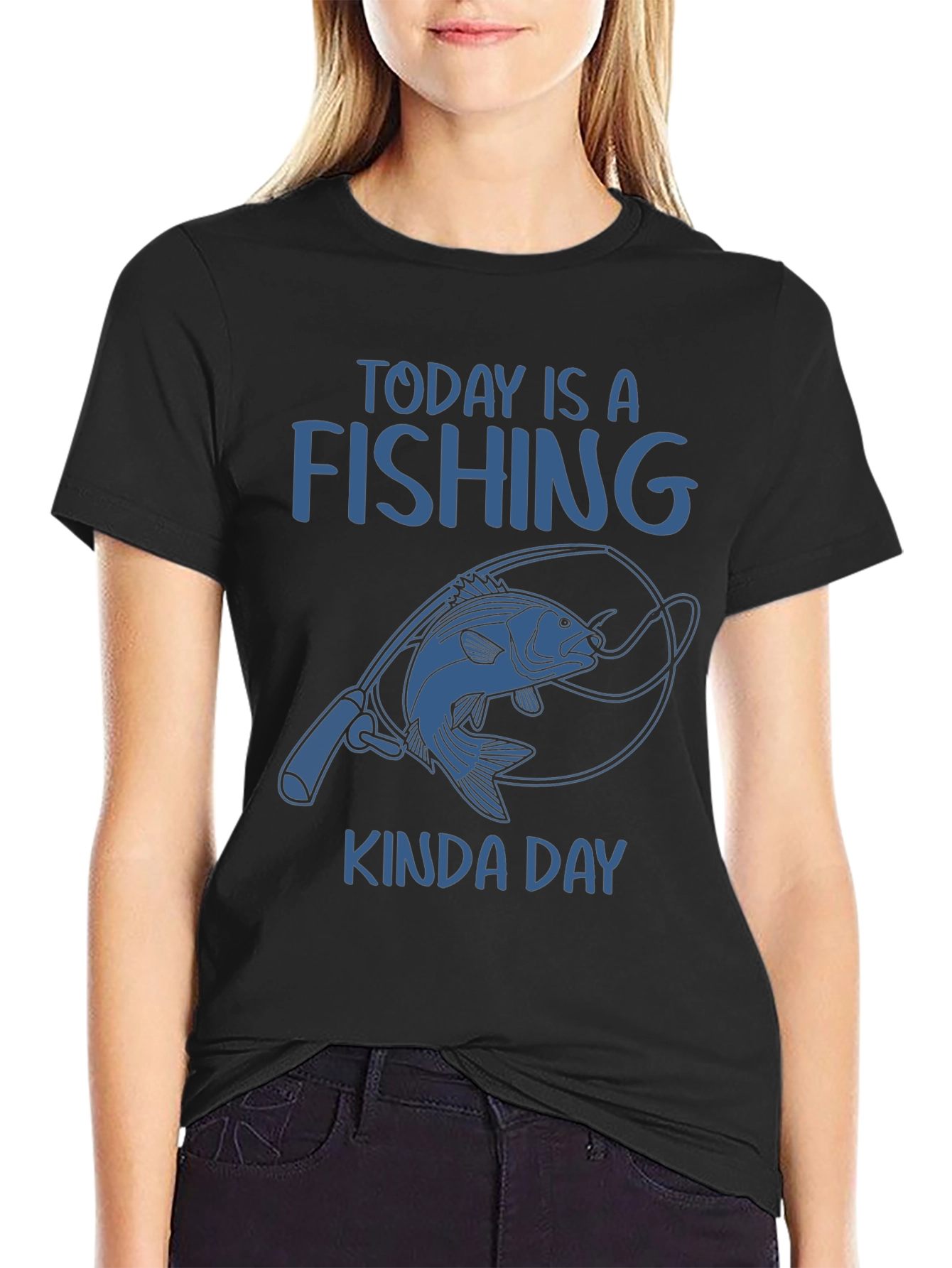 Fishing Kinda Day T-Shirt - Unique Angler Tee