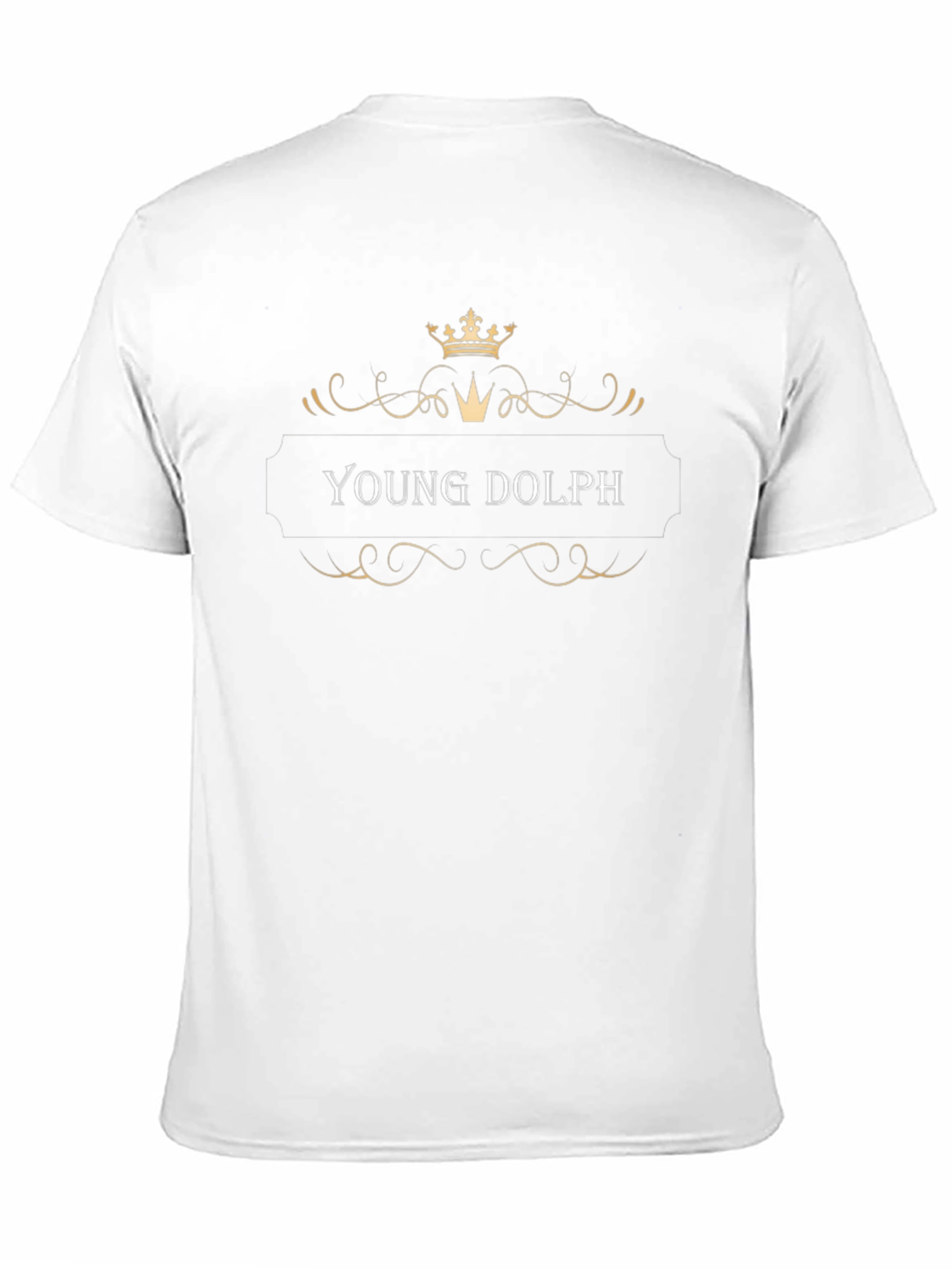 Young Dolph Crown Graphic Black T-Shirt