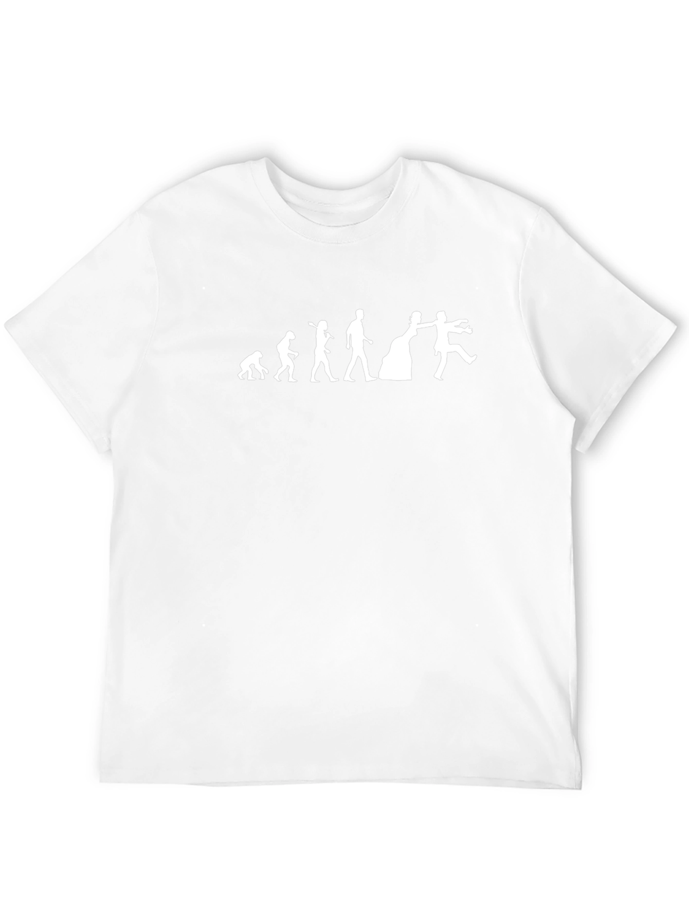 Evolution to Zombie Black Graphic Tee