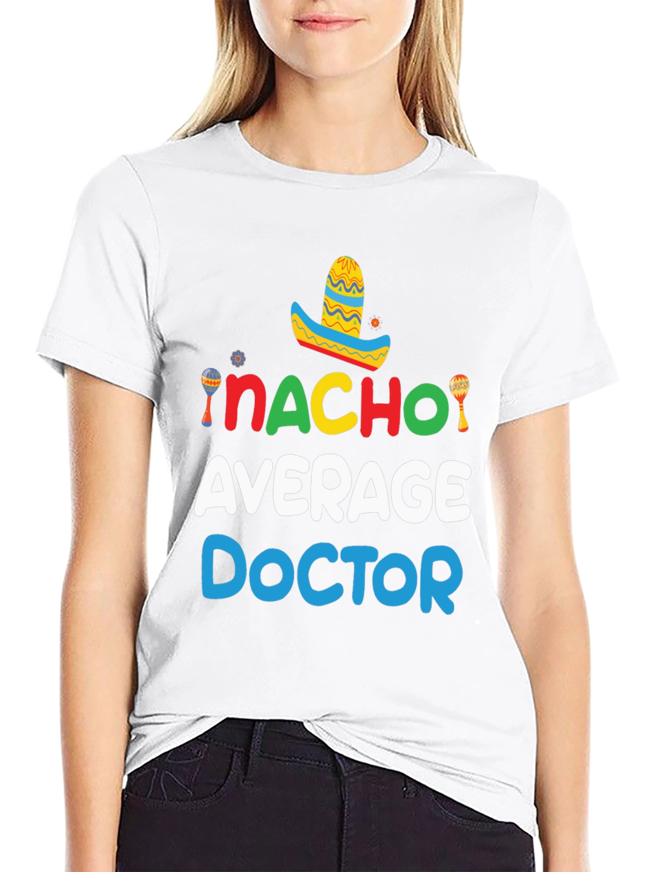 Nacho Average Doctor Graphic Tee