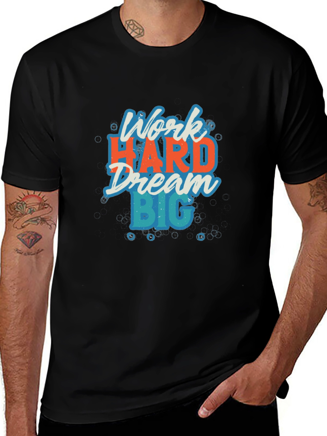 Work Hard Dream Big Graphic Tee