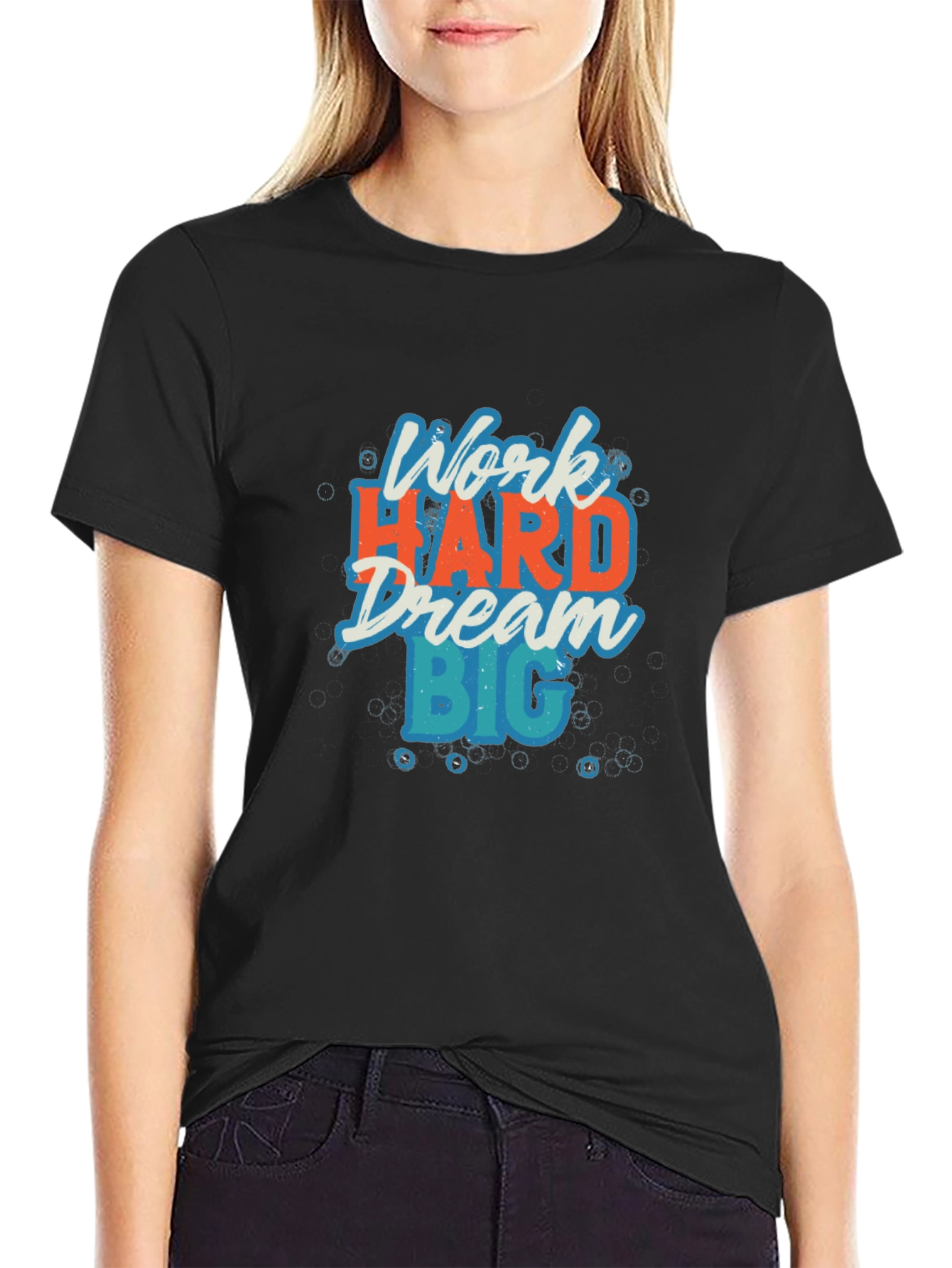 Work Hard Dream Big Graphic Tee