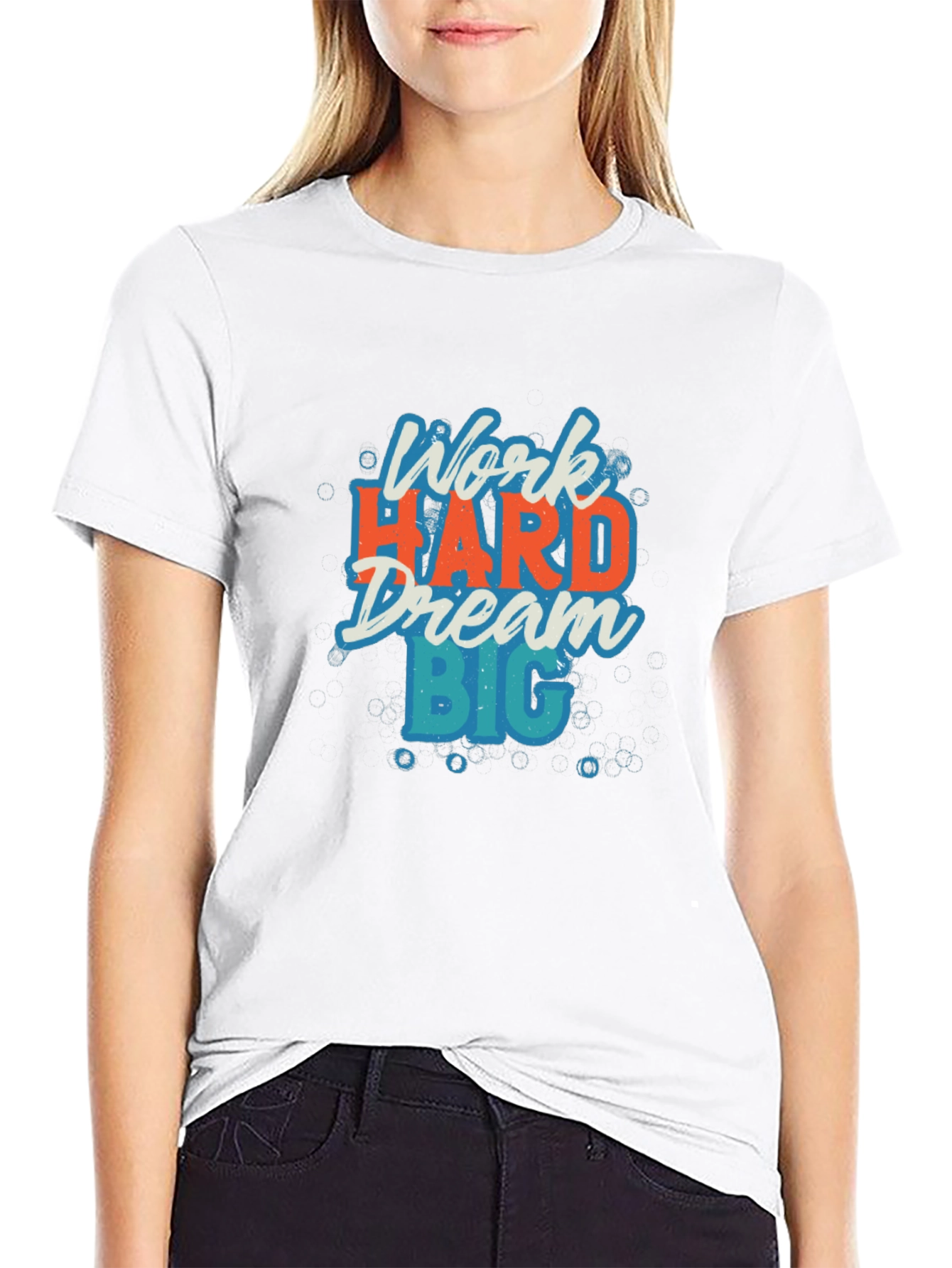 Work Hard Dream Big Graphic Tee