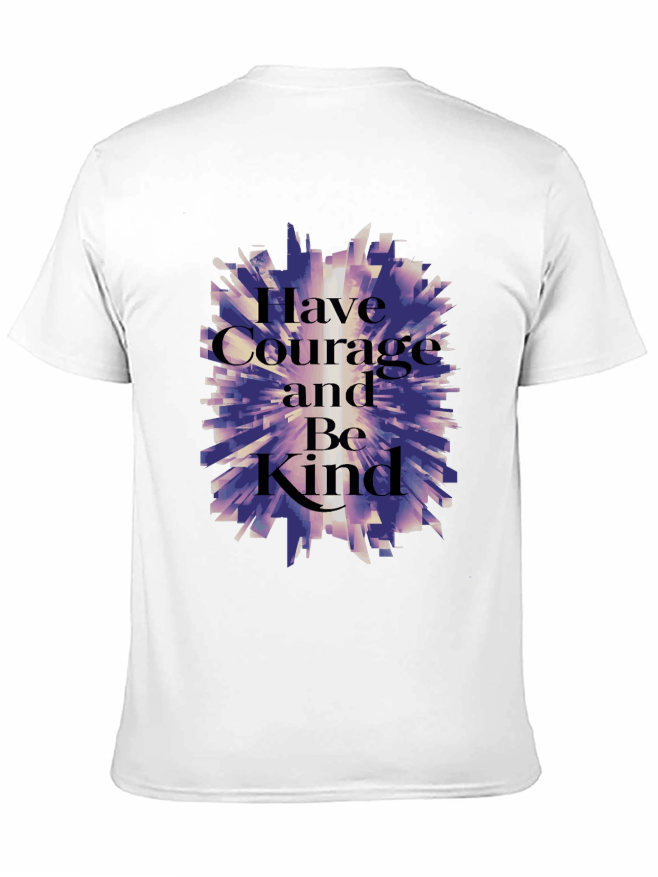 Courage and Kindness Graphic T-Shirt - Black