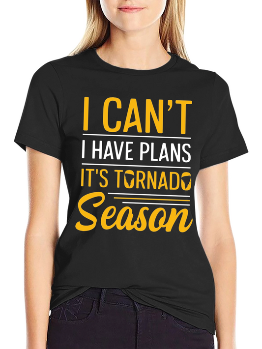 Tornado Season Graphic Tee - Novelty Humor Shirt