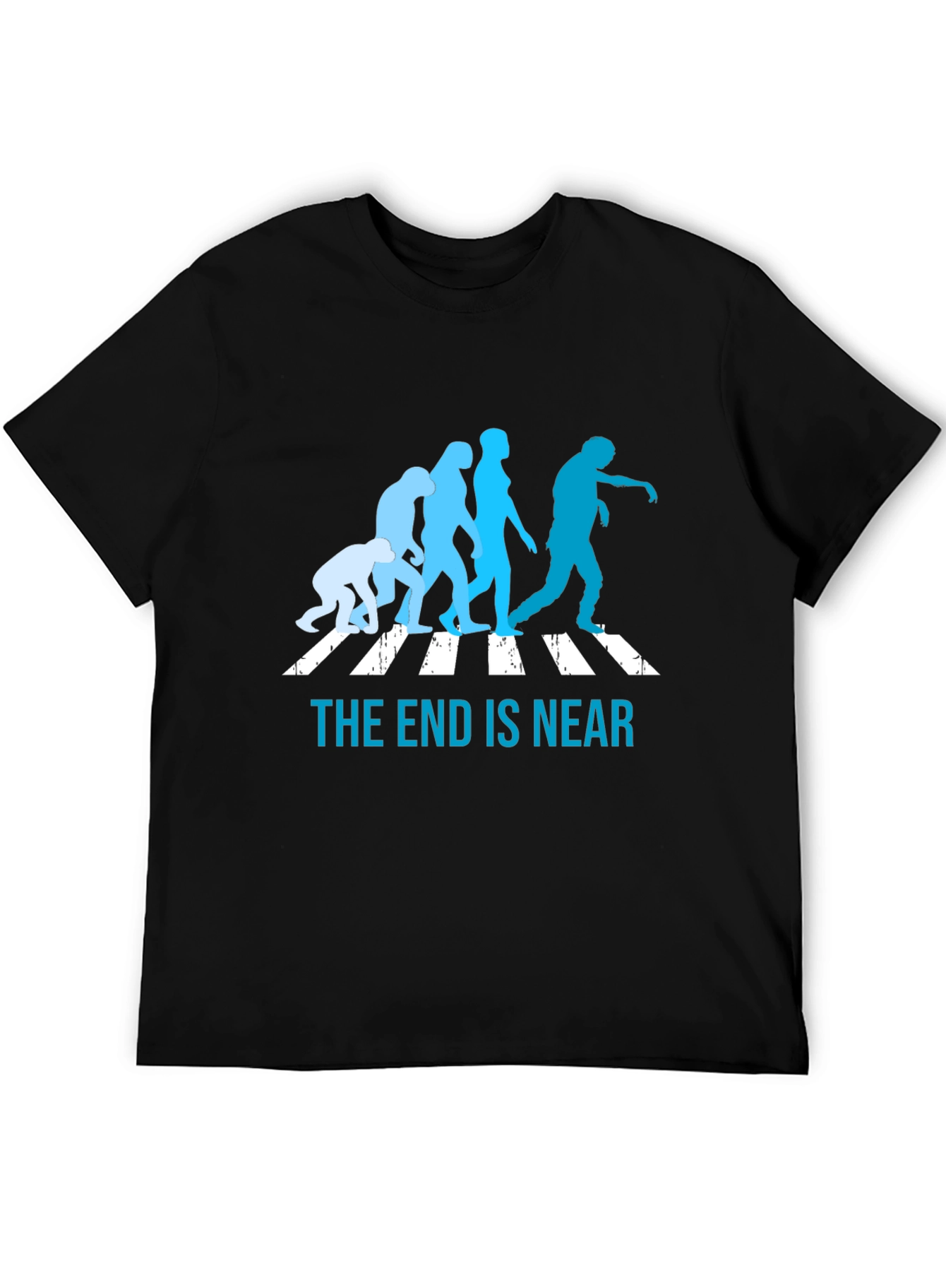 The End is Near Zombie Evolution Graphic Tee