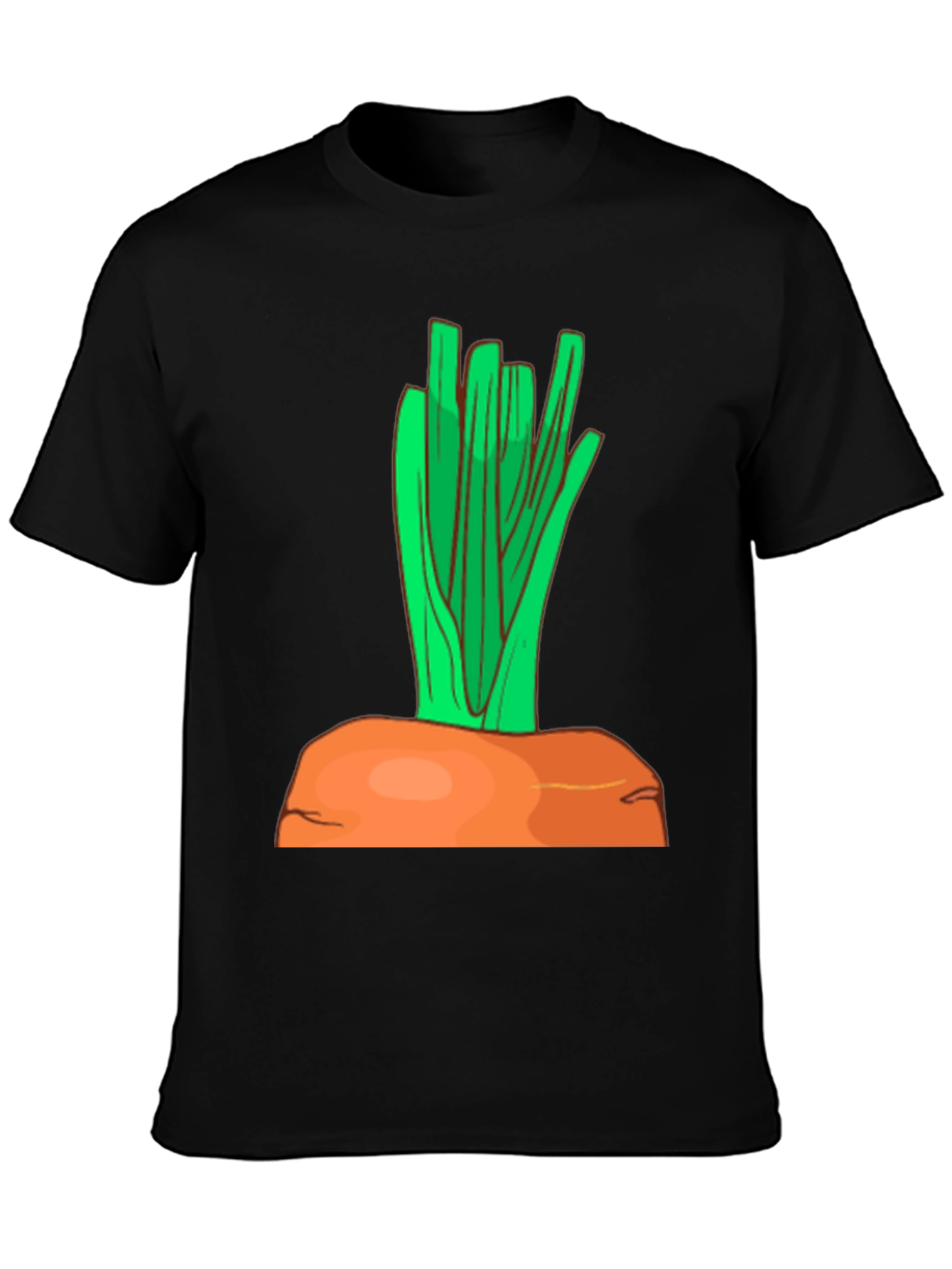 Funny Carrot Graphic T-Shirt - Vegetable Humor Tee