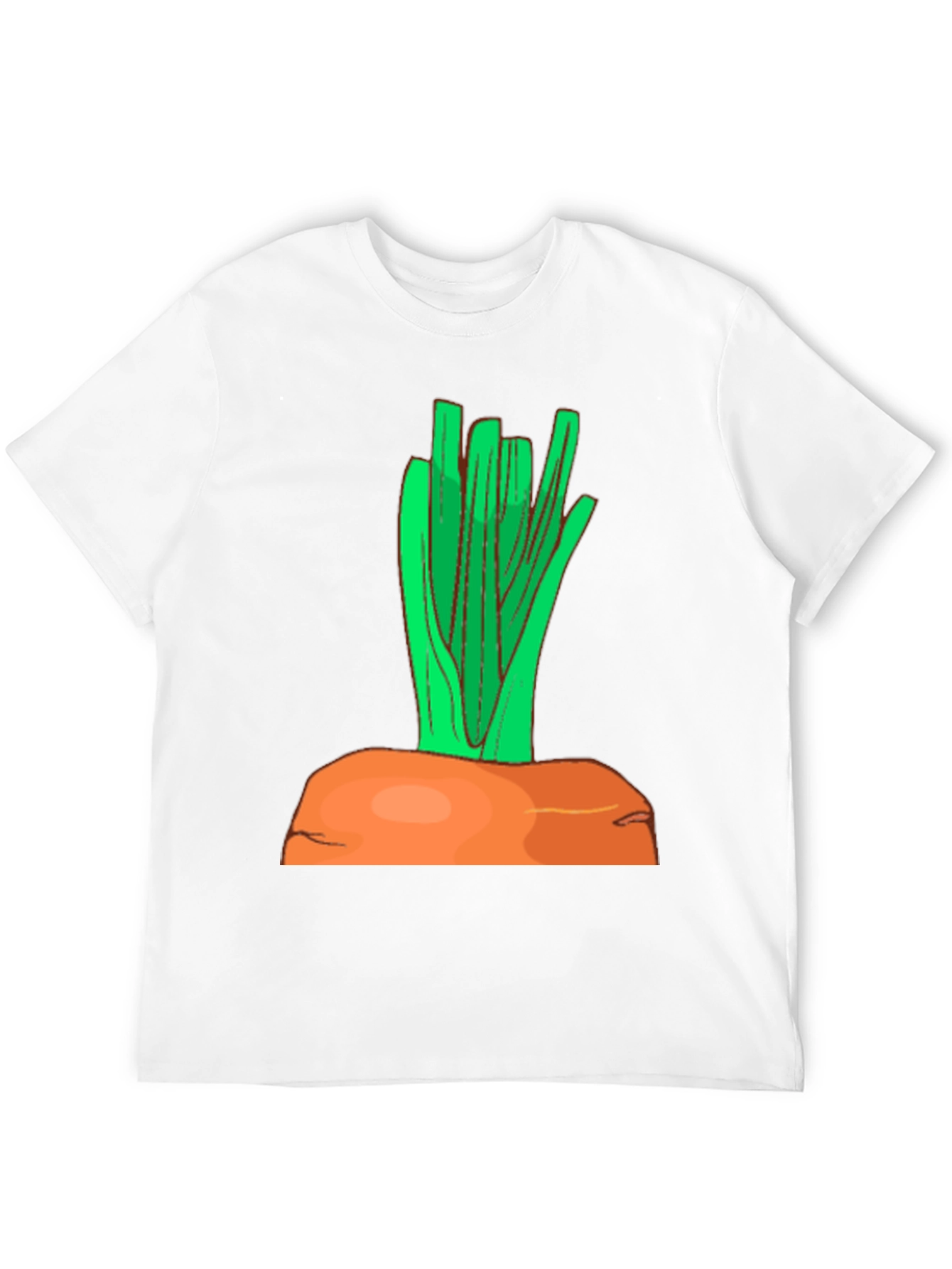 Funny Carrot Graphic T-Shirt - Vegetable Humor Tee