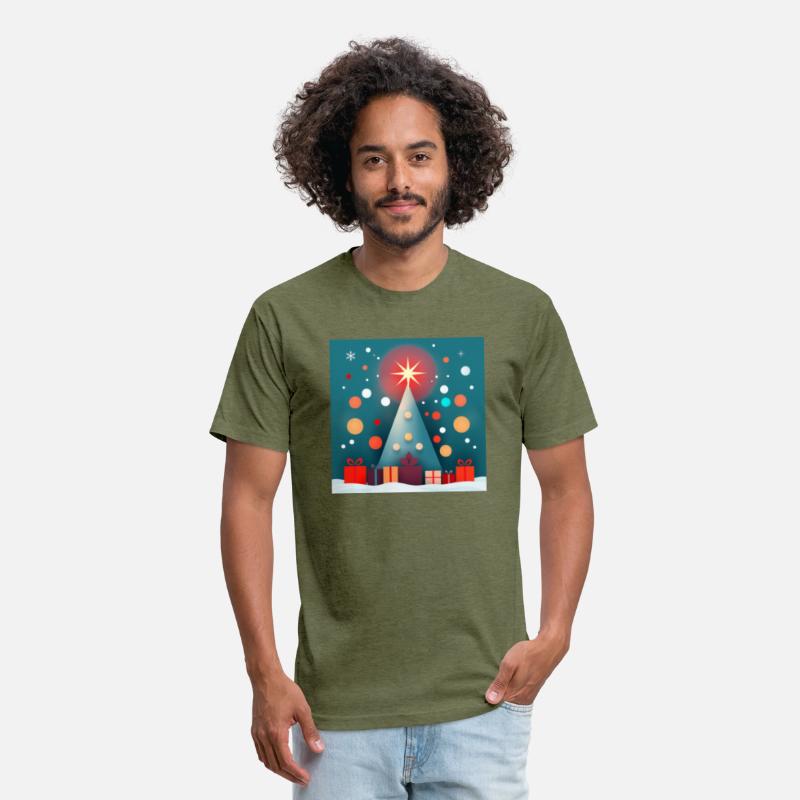 A festive Christmas scene