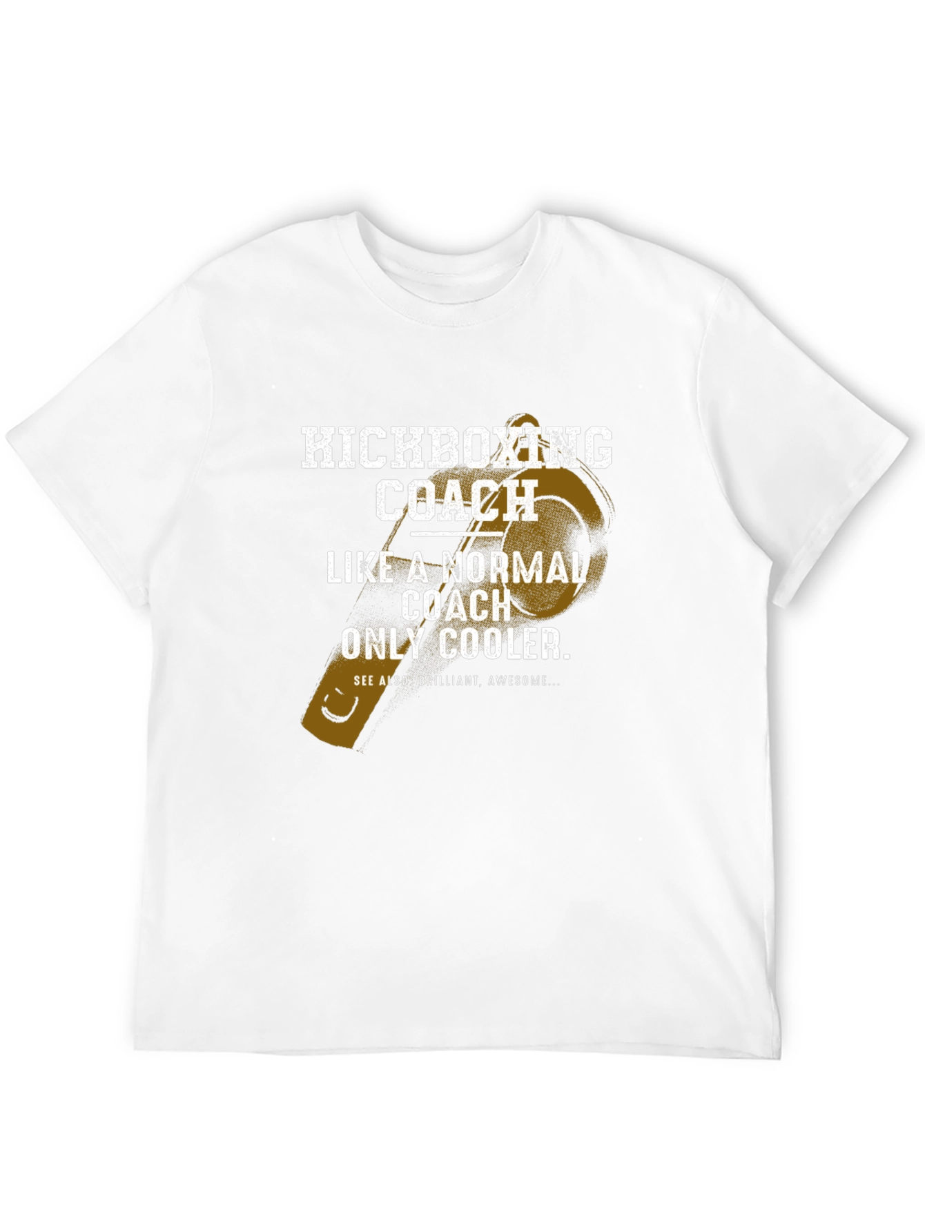 Kickboxing Coach T-Shirt - Normal Coach Only Cooler!