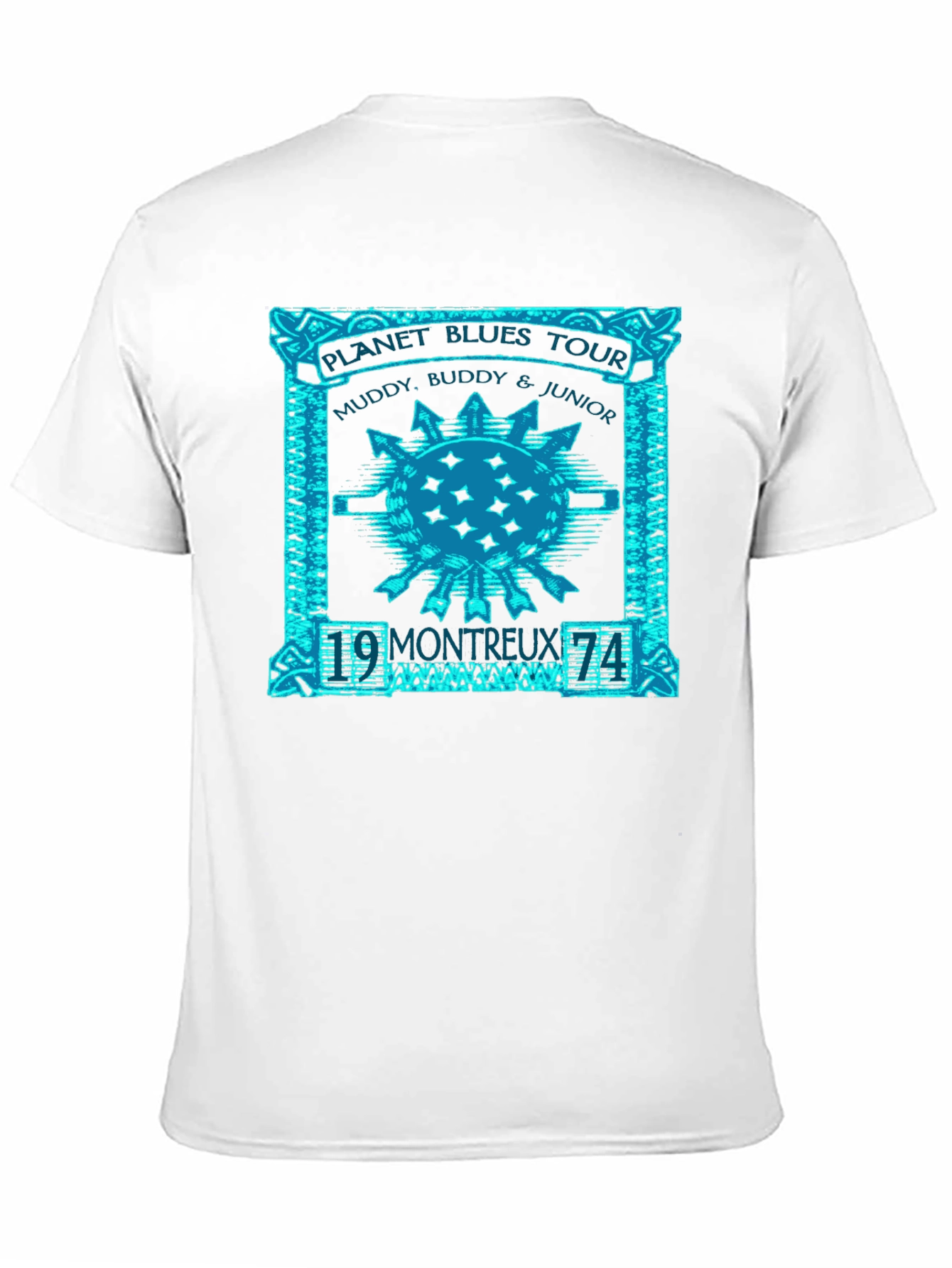 Planet Blues Tour Graphic T-Shirt - Black