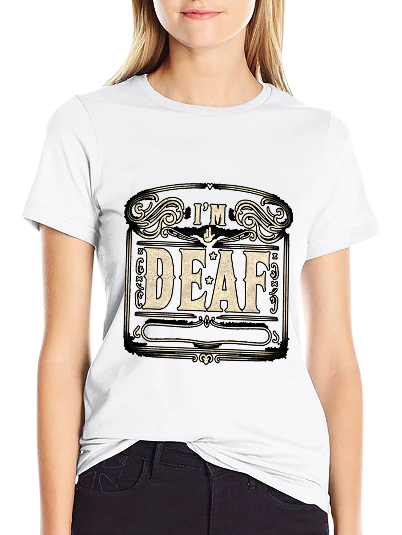 Im Deaf Graphic T-Shirt