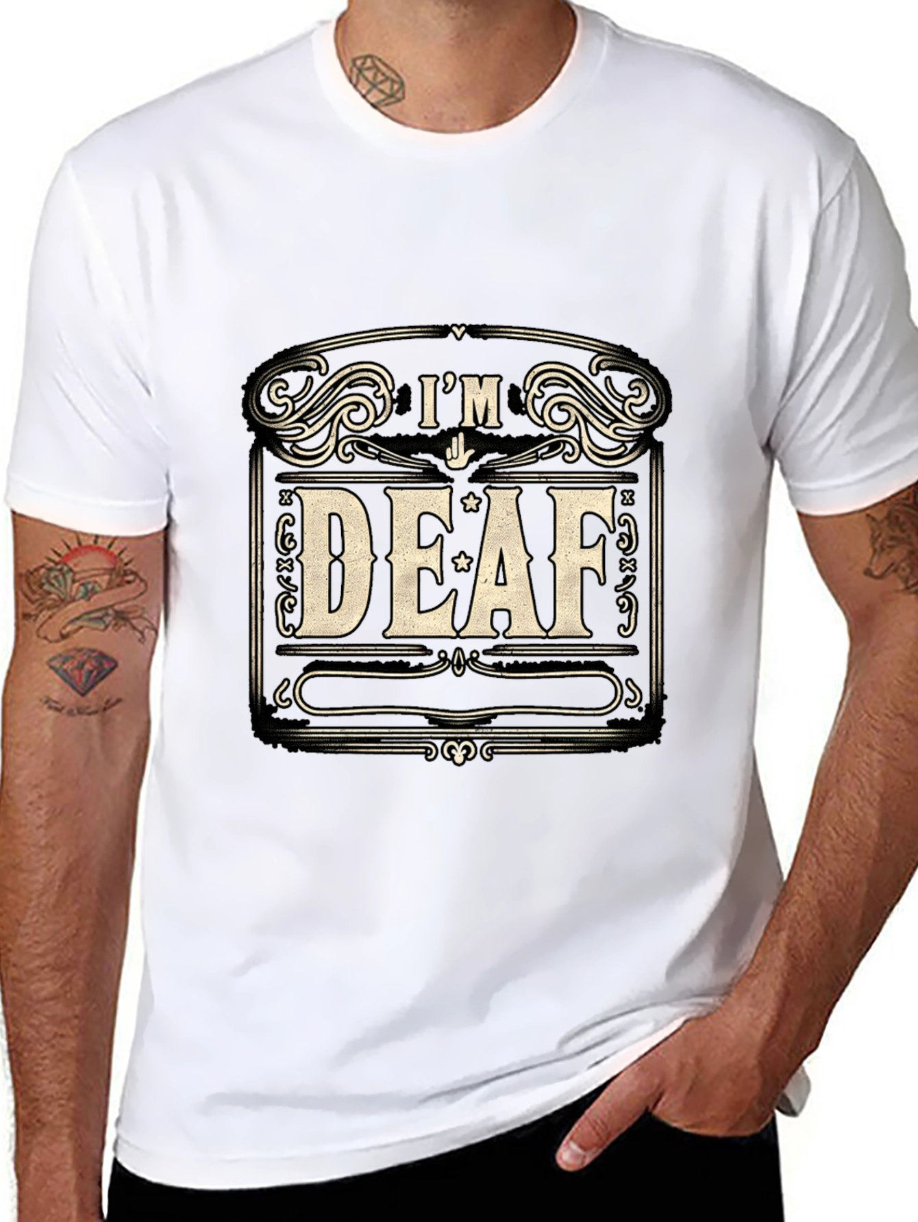 Im Deaf Graphic T-Shirt