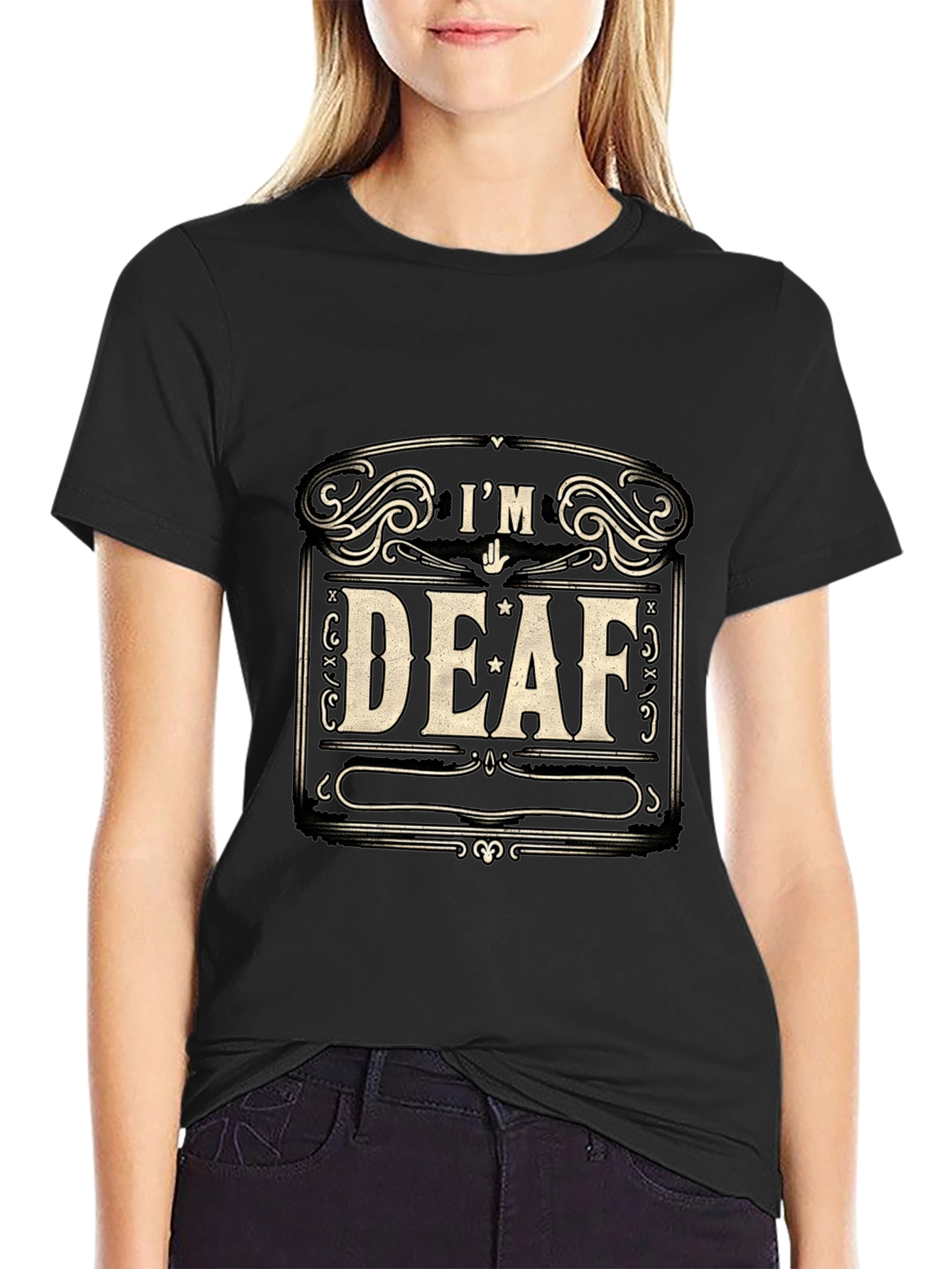Im Deaf Graphic T-Shirt