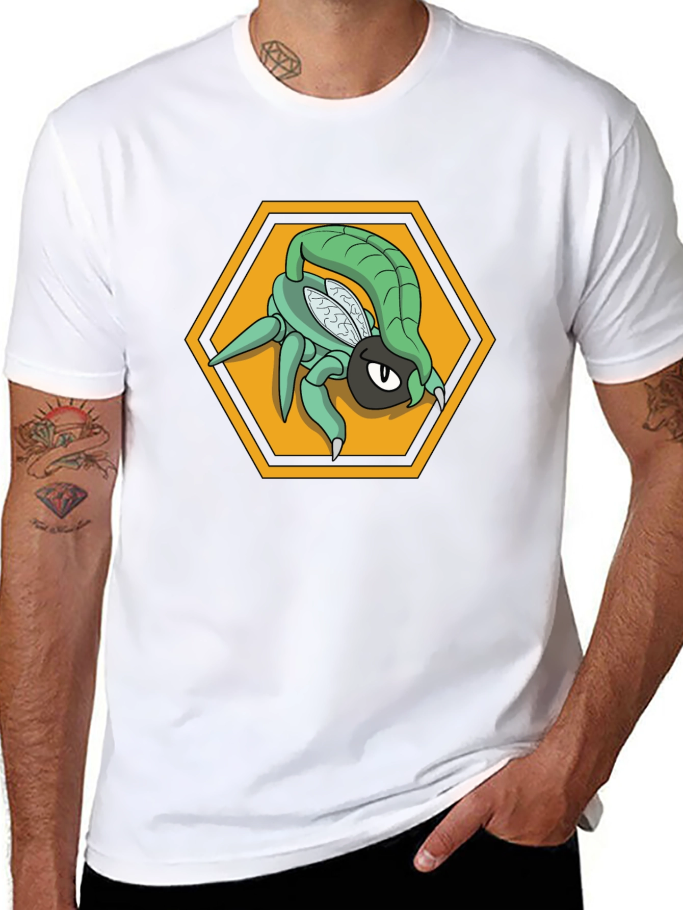 Bug Pokemon T-Shirt - Black