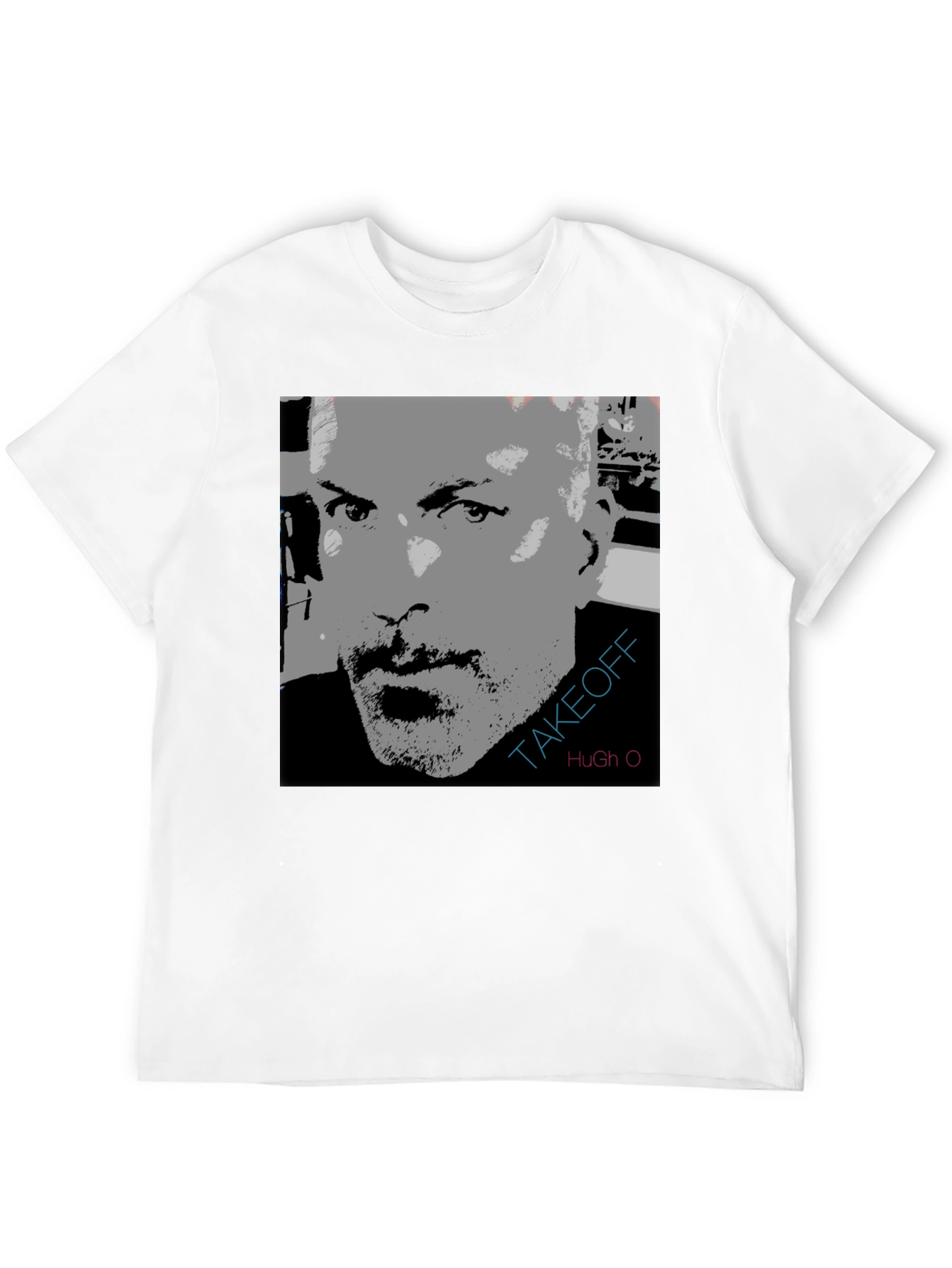 Takeoff Hugh O Graphic Print T-Shirt