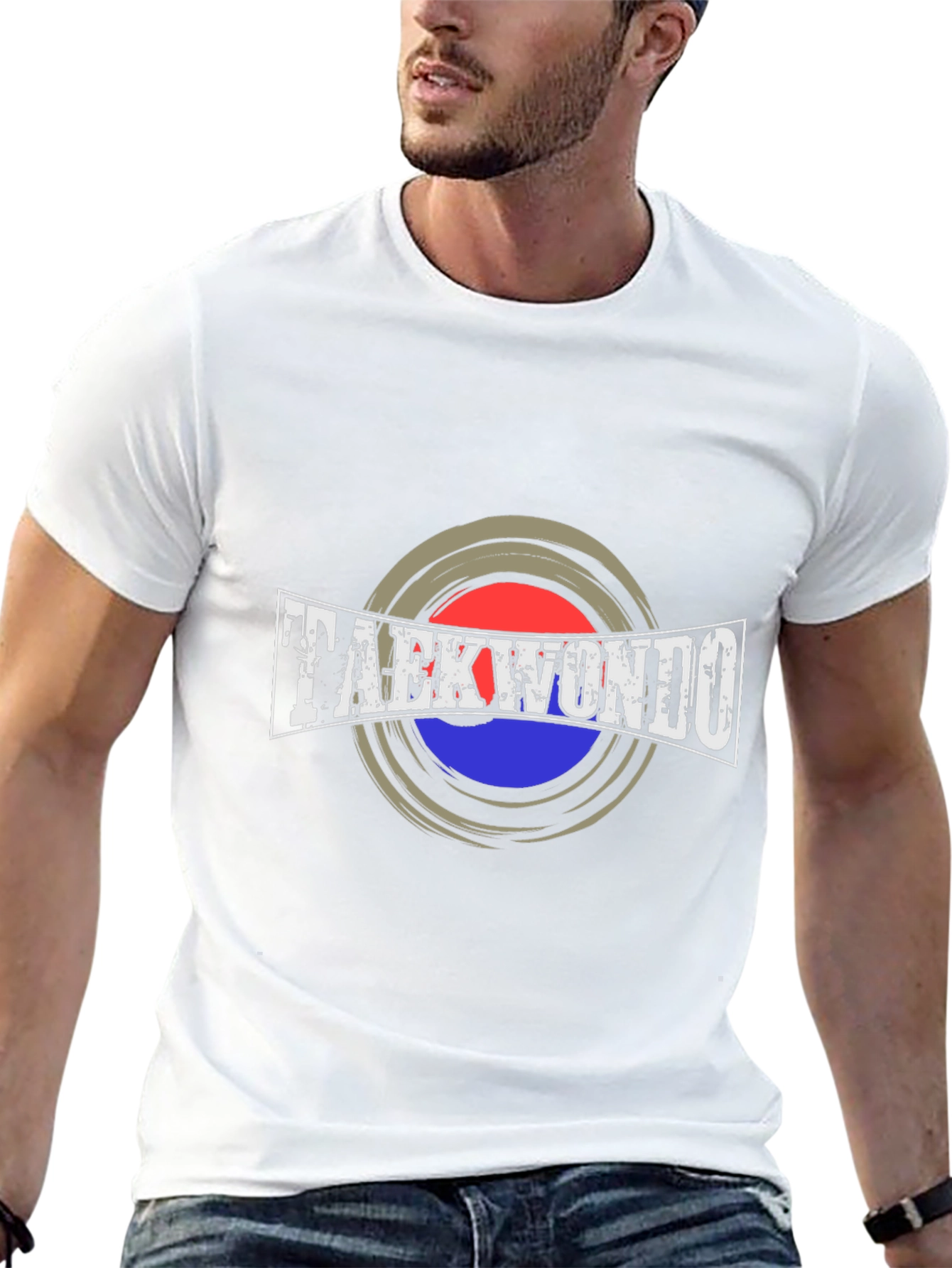 Taekwondo Graphic T-Shirt - Martial Arts Style