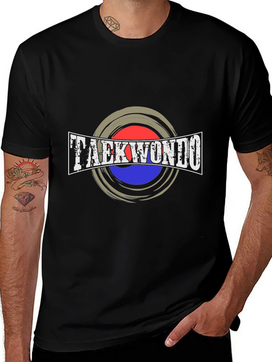 Taekwondo Graphic T-Shirt - Martial Arts Style