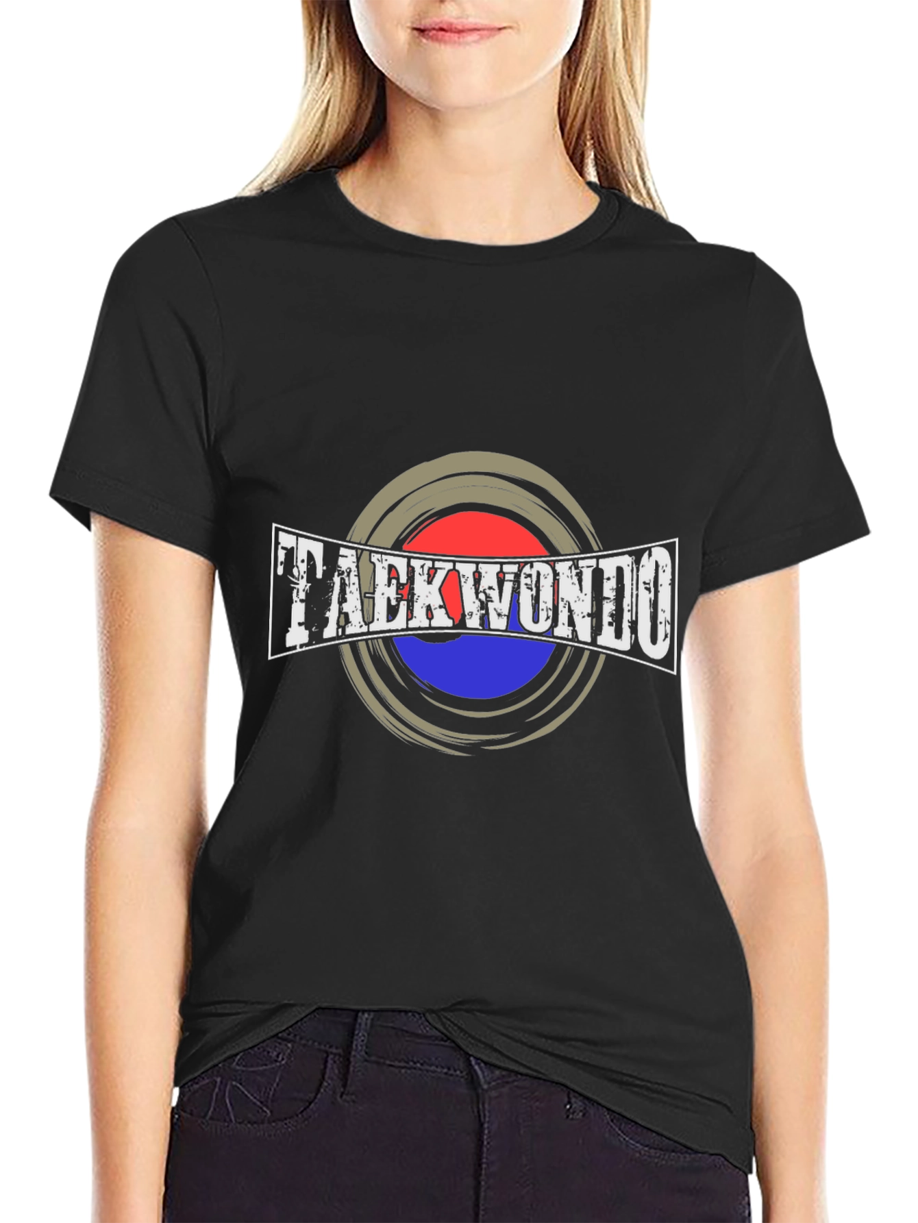 Taekwondo Graphic T-Shirt - Martial Arts Style