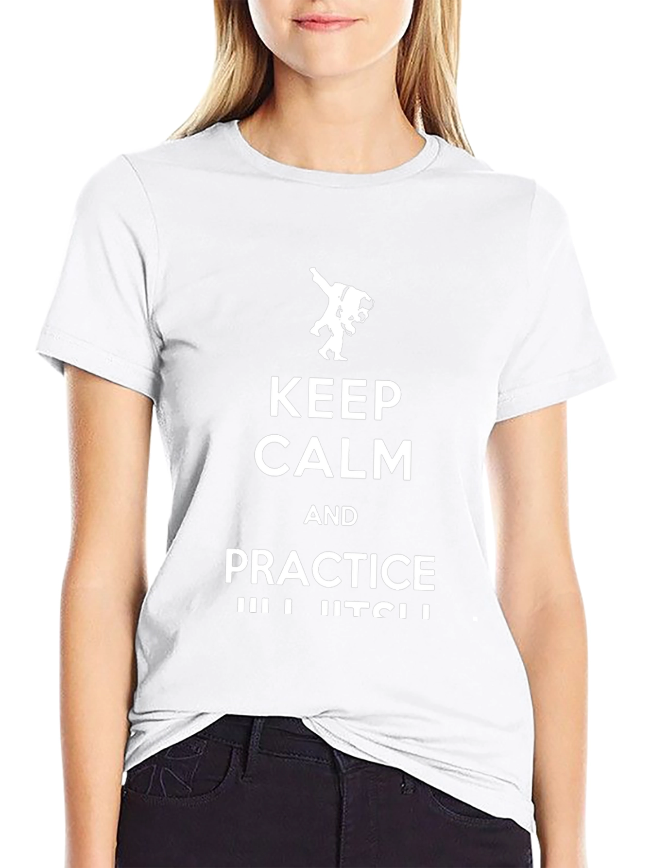 Keep Calm Jiu Jitsu Black T-Shirt