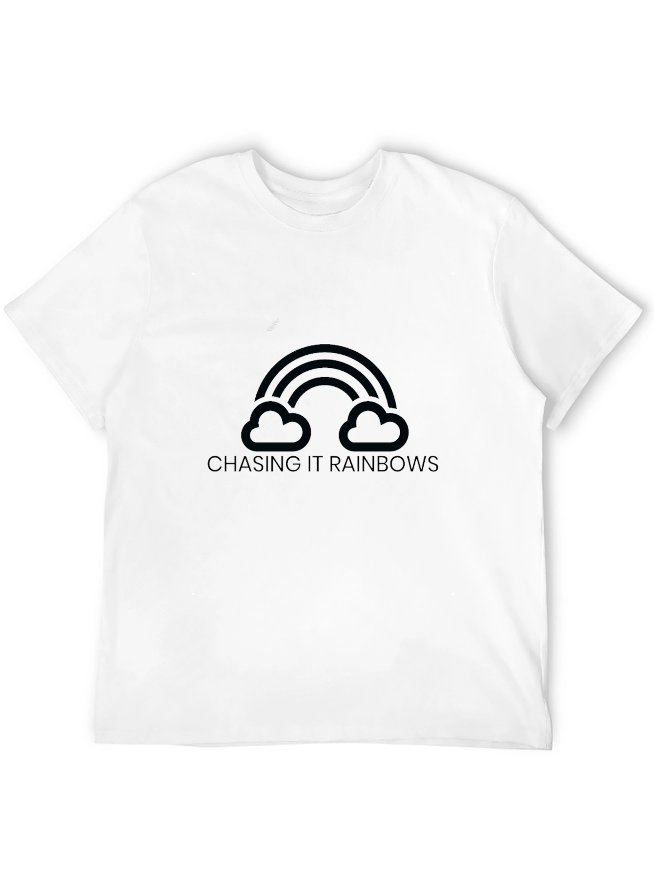 Chasing Rainbows Graphic Tee - Soft Cotton Blend