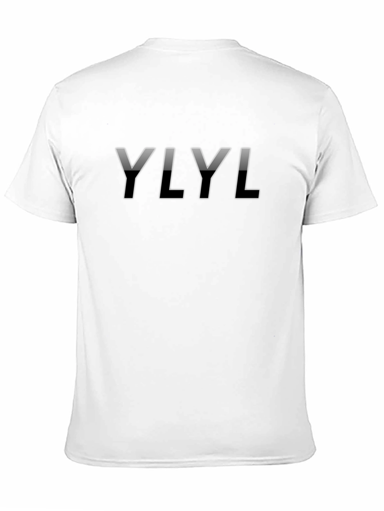 YL YL Graphic Tee - Soft Black Cotton T-Shirt