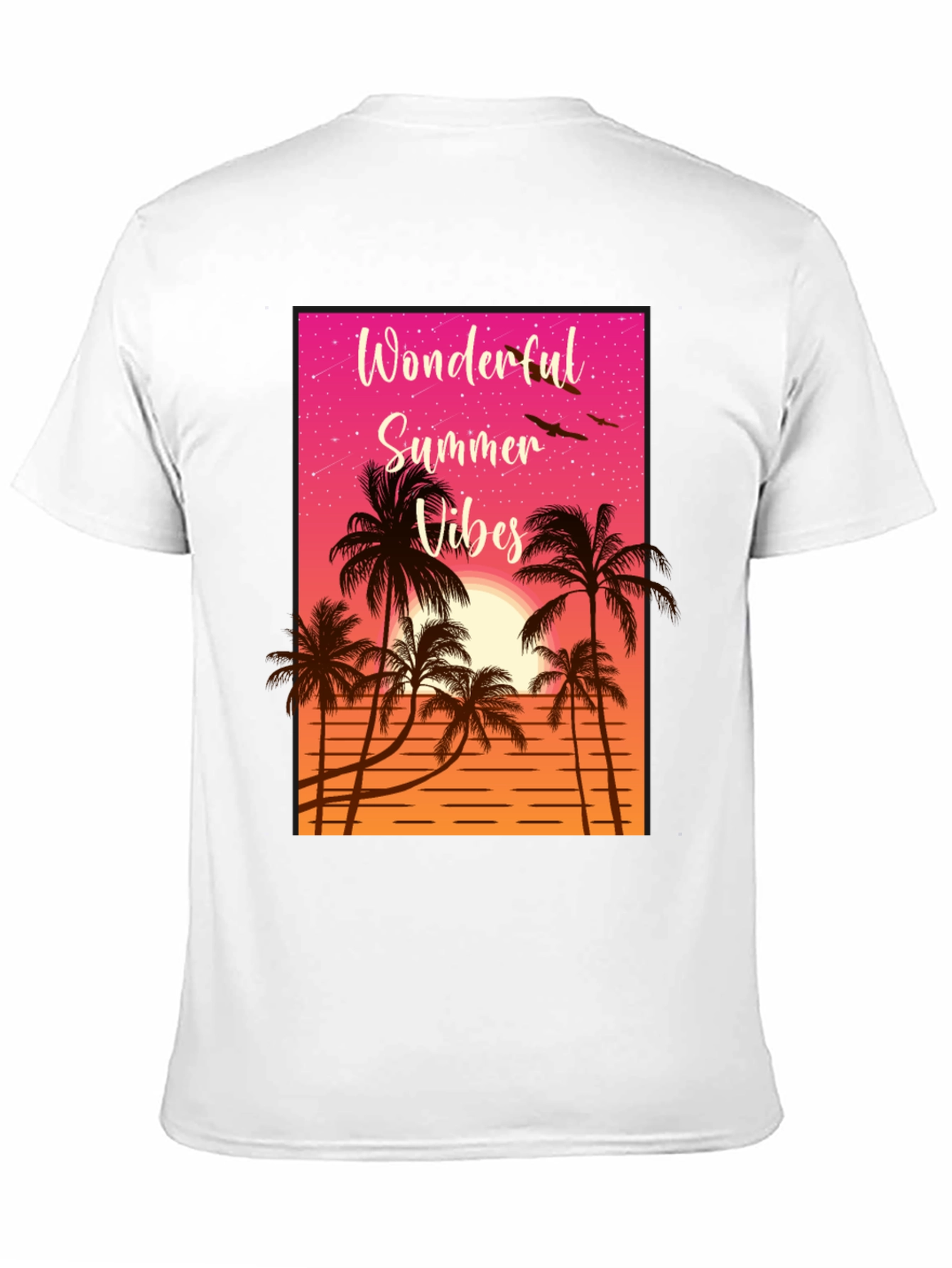 Wonderful Summer Vibes Graphic T-Shirt
