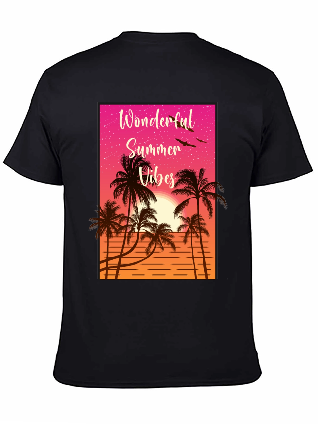 Wonderful Summer Vibes Graphic T-Shirt