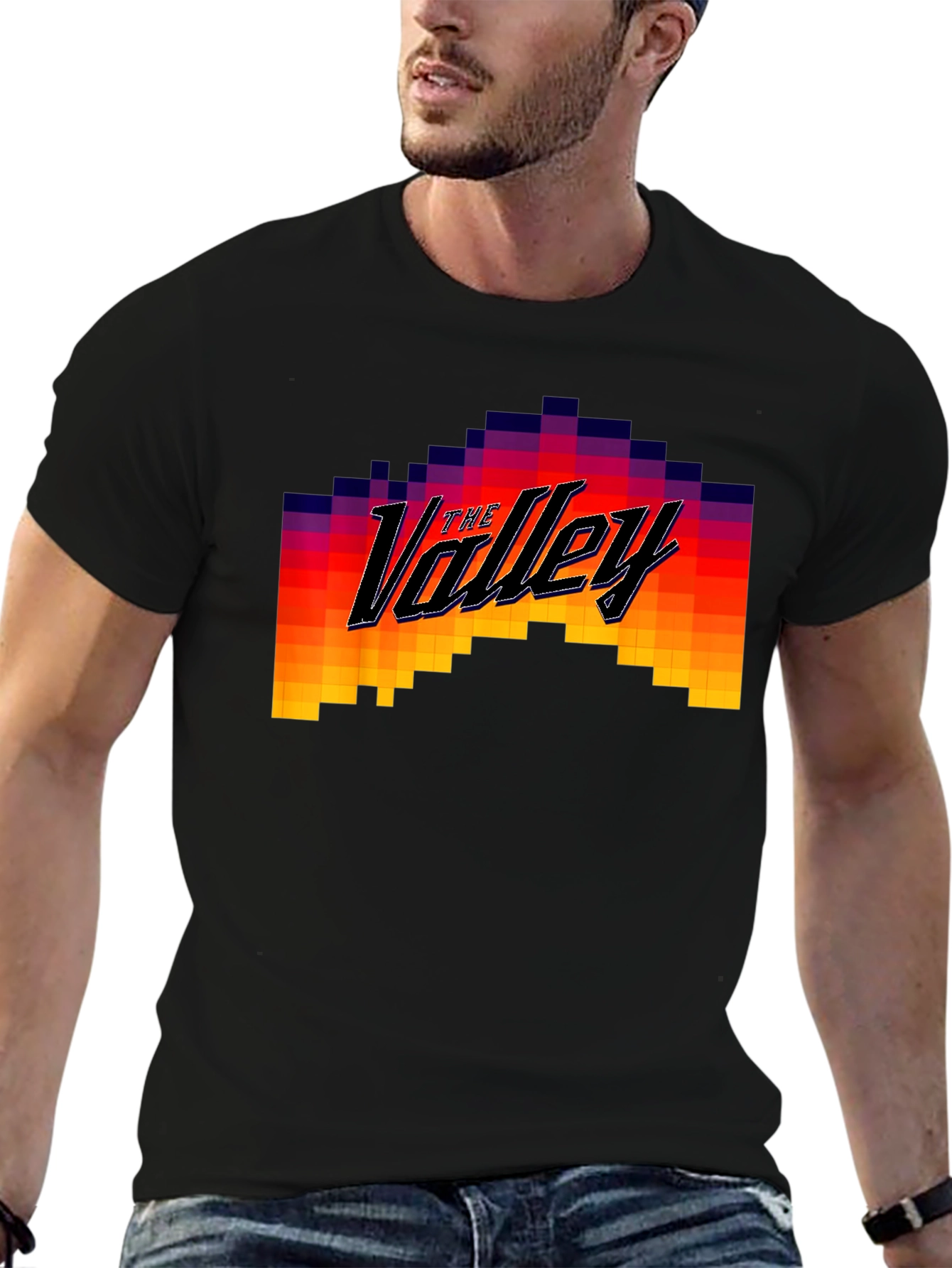 The Valley Pixel Art Graphic T-Shirt