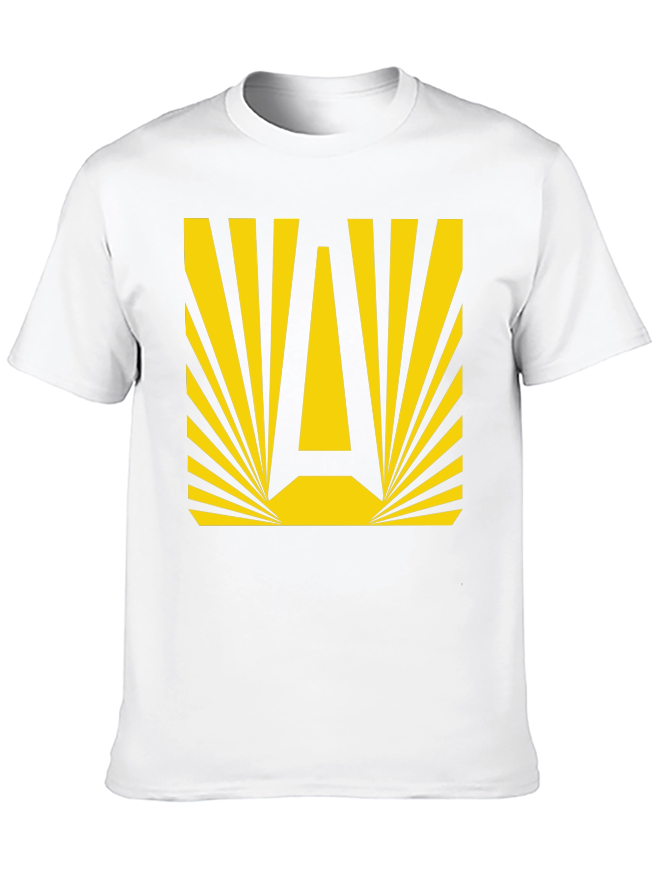 Retro A Graphic Tee - Black