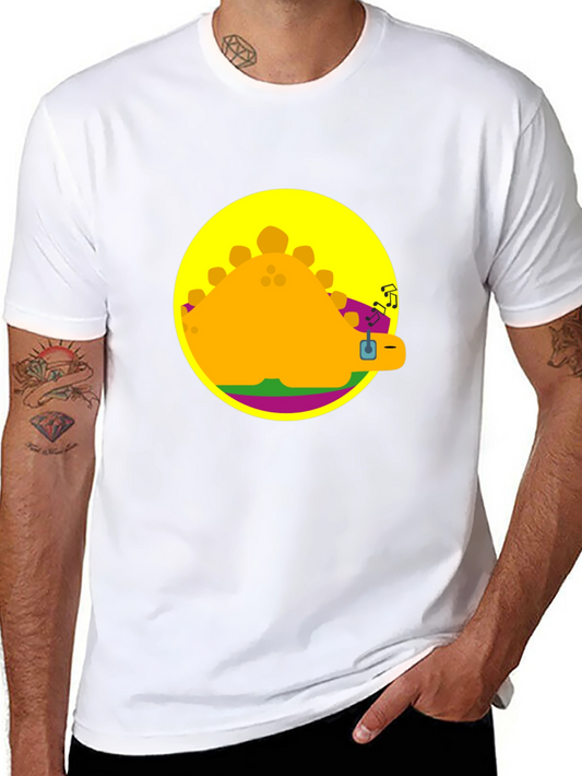 Dino Music Lover Tee