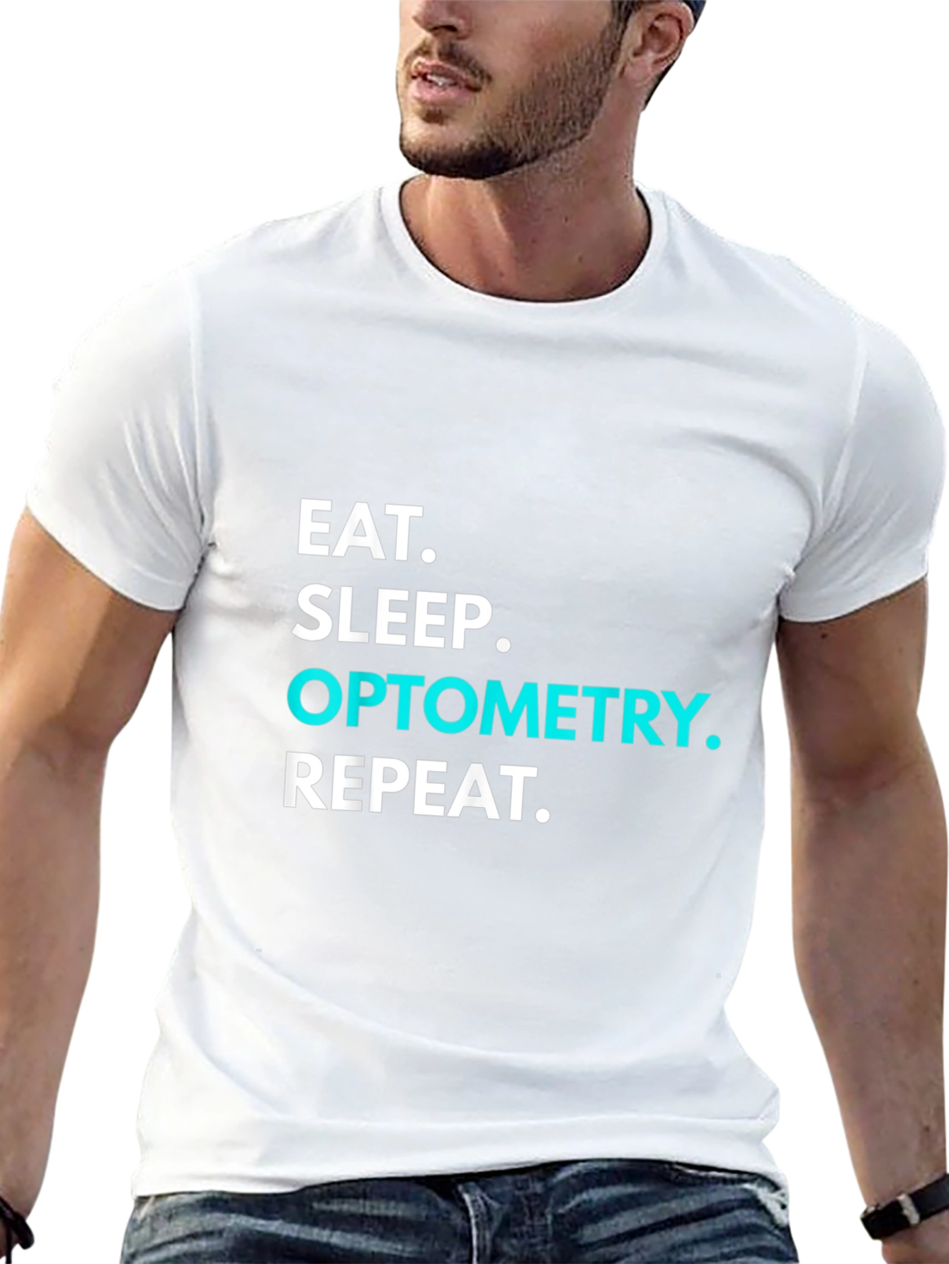 Eat Sleep Optometry Repeat T-Shirt