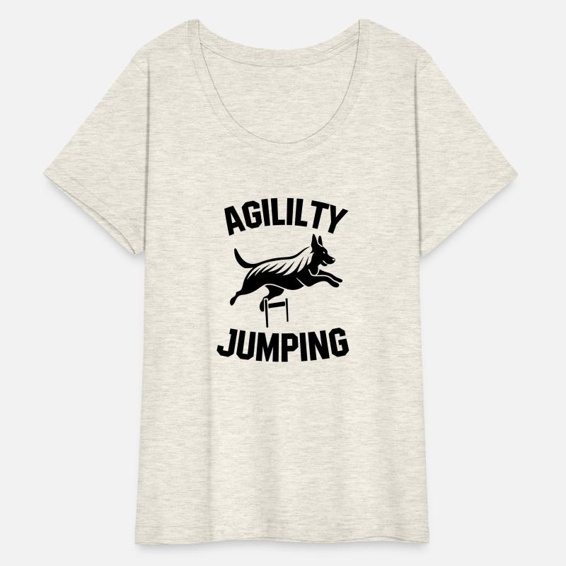 agility jumping dog