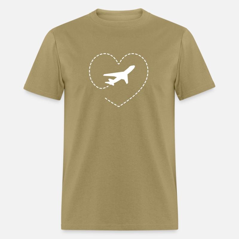 Airplane Heart Broken Line Cool Gift Idea