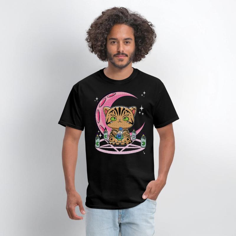 American Shorthair Anime Goth Magic Potion