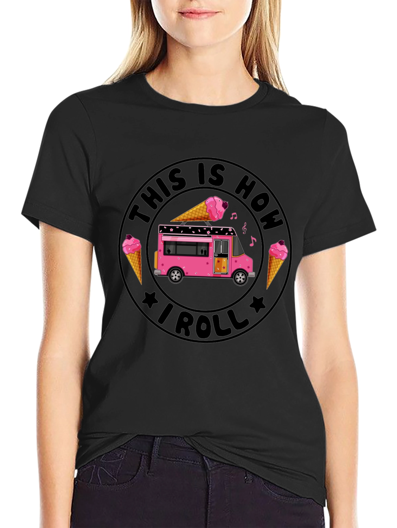 Ice Cream Truck This Is How I Roll T-Shirt
