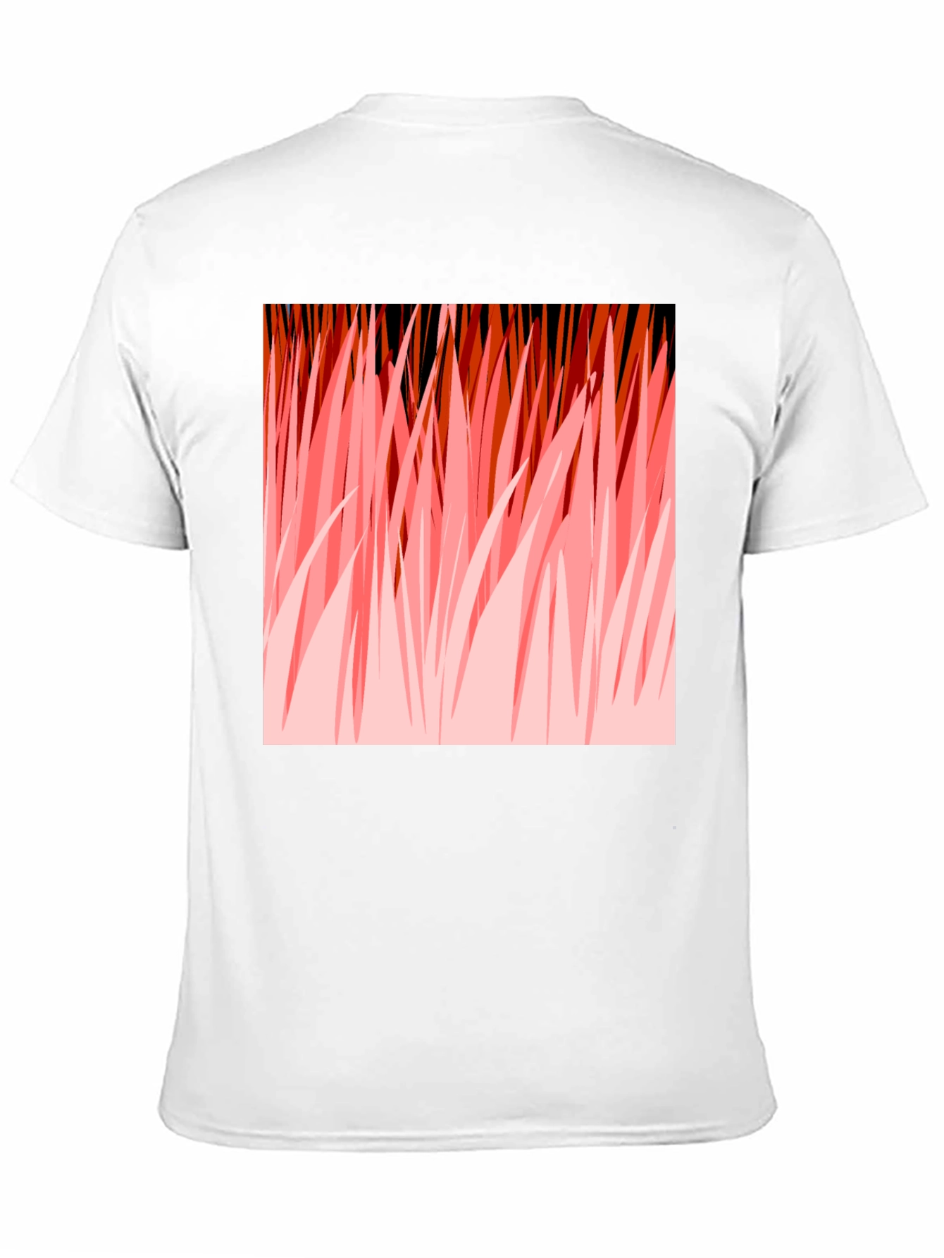 Abstract Graphic Print Black T-Shirt