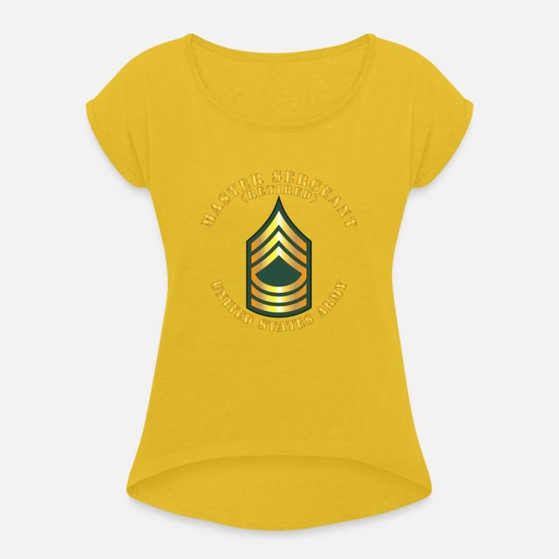 Army Master Sergeant MSG Retired