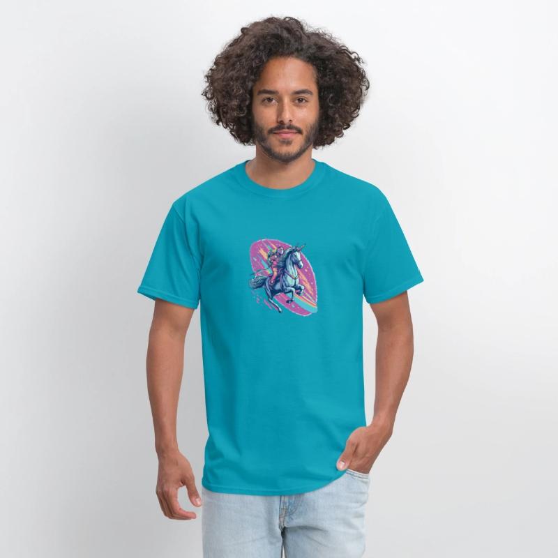 Astronaut on a horse