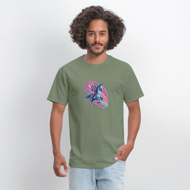 Astronaut on a horse
